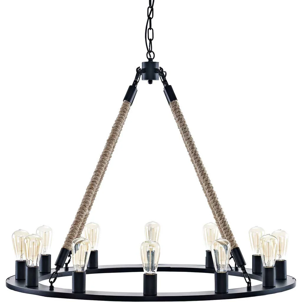 Enthrall Chandelier Brown - Image 2