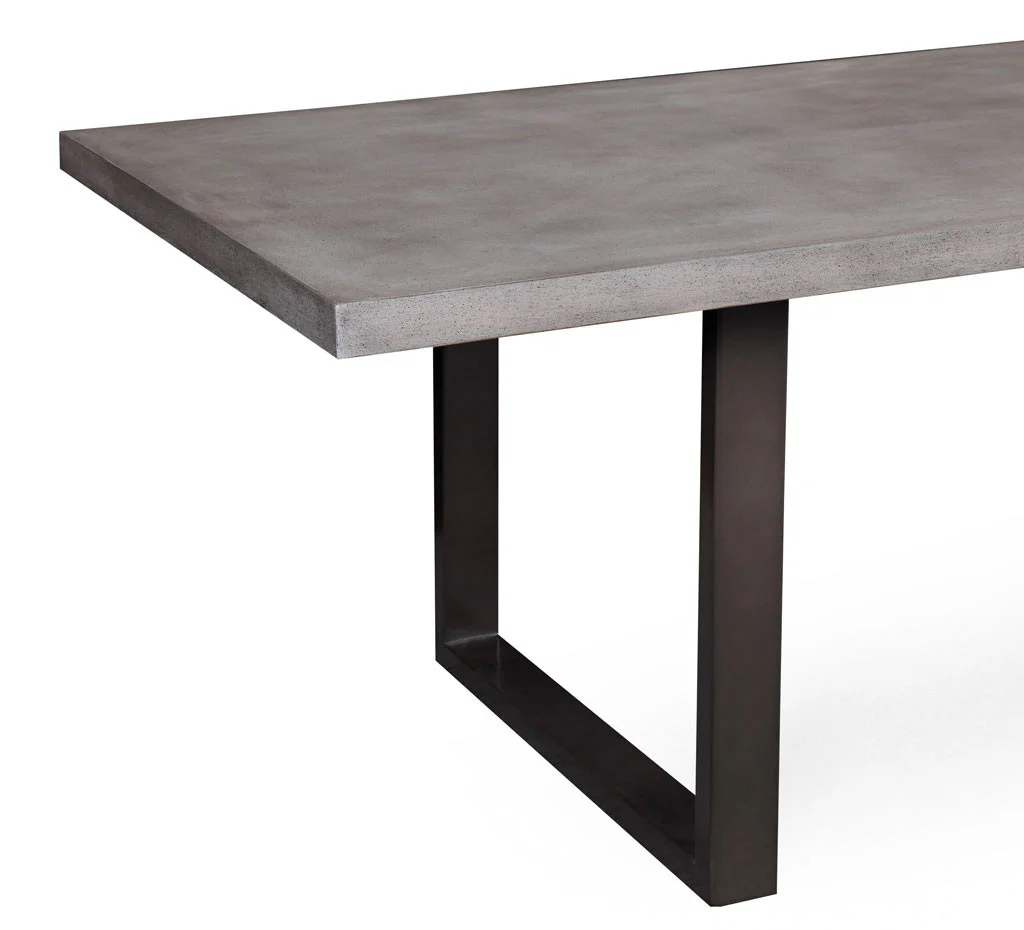 Epes Concrete Table Washed Gray - Image 4