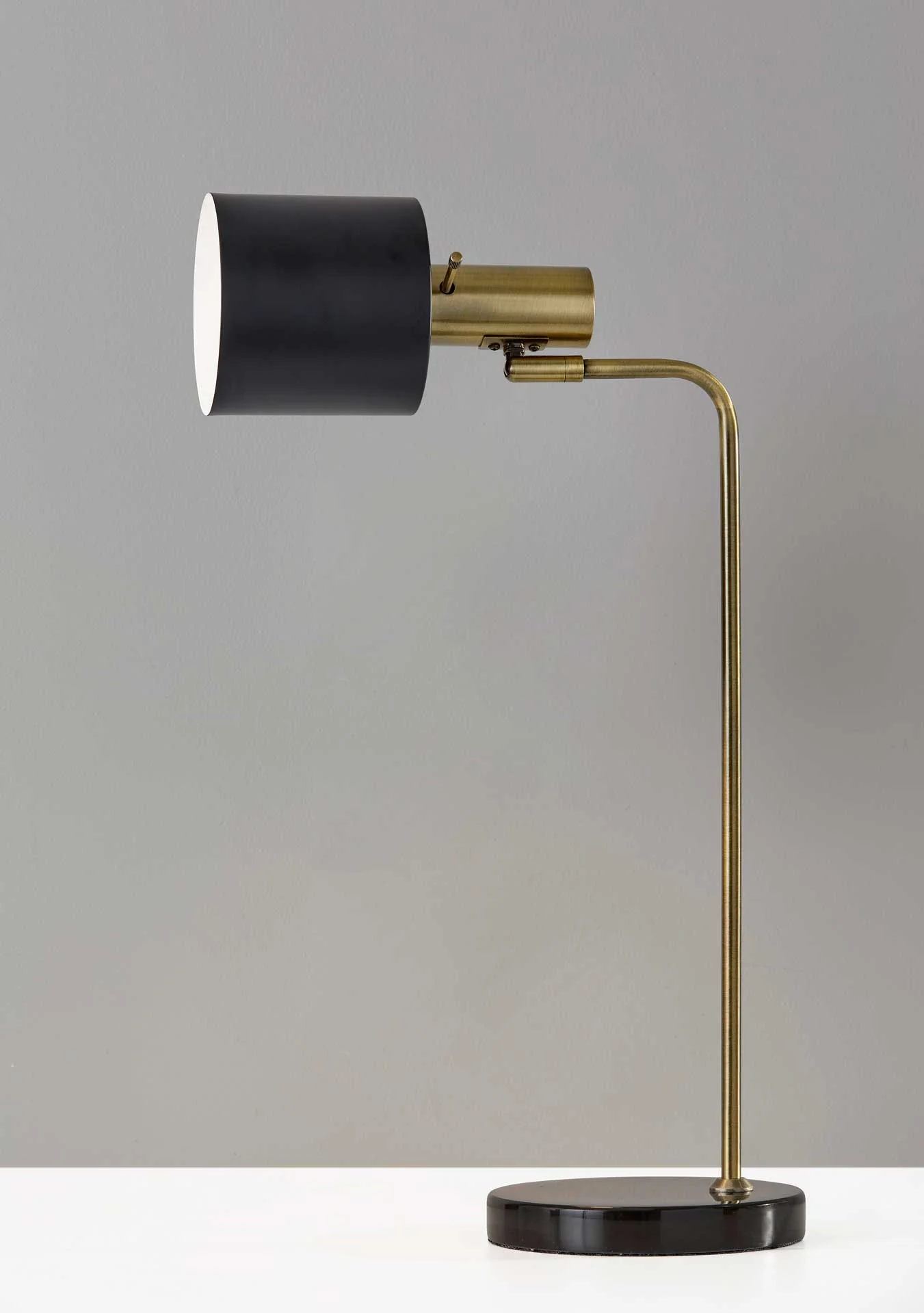 Epinal Desk Lamp Antique Brass/Black - Image 4