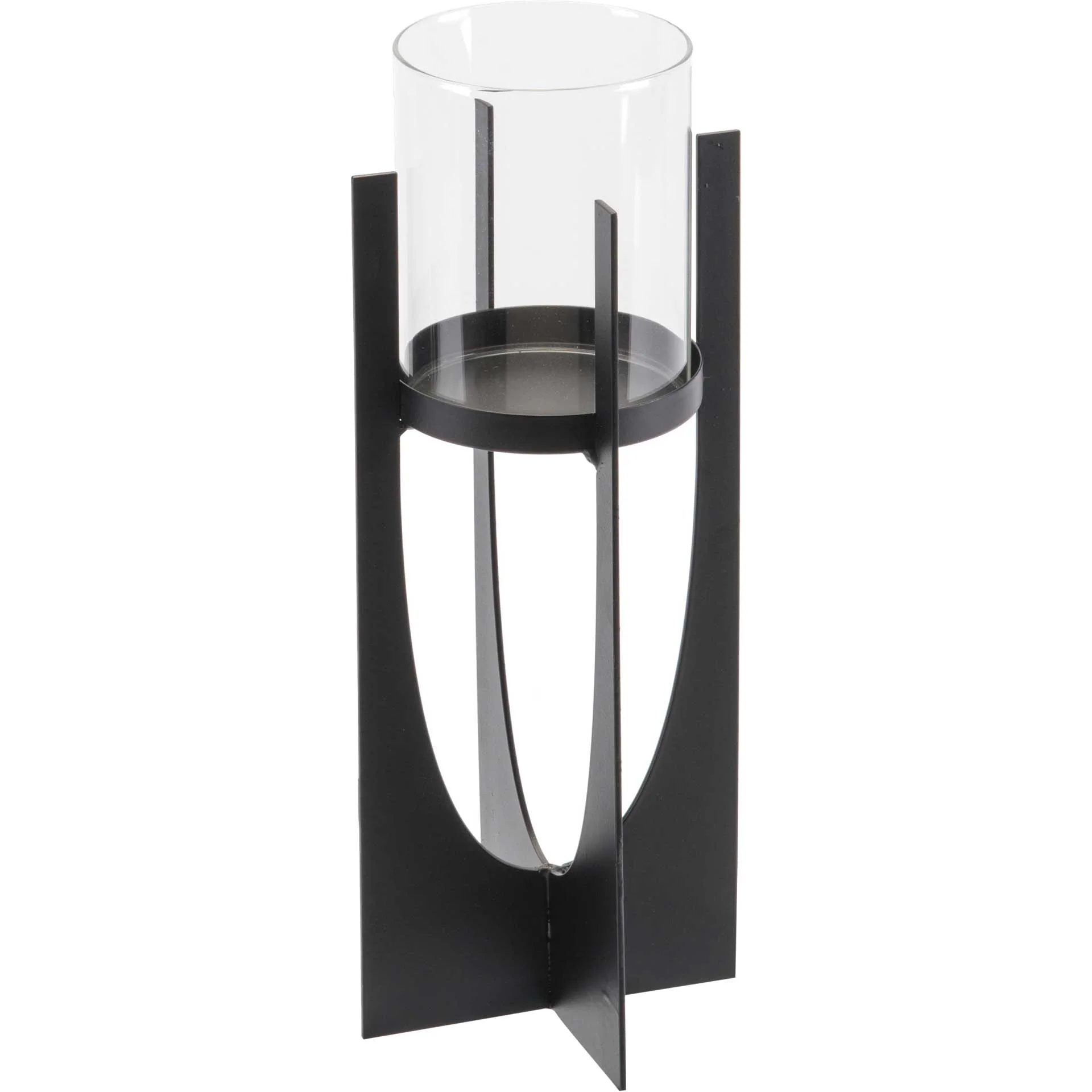 Equis Candle Holder Black - Image 3