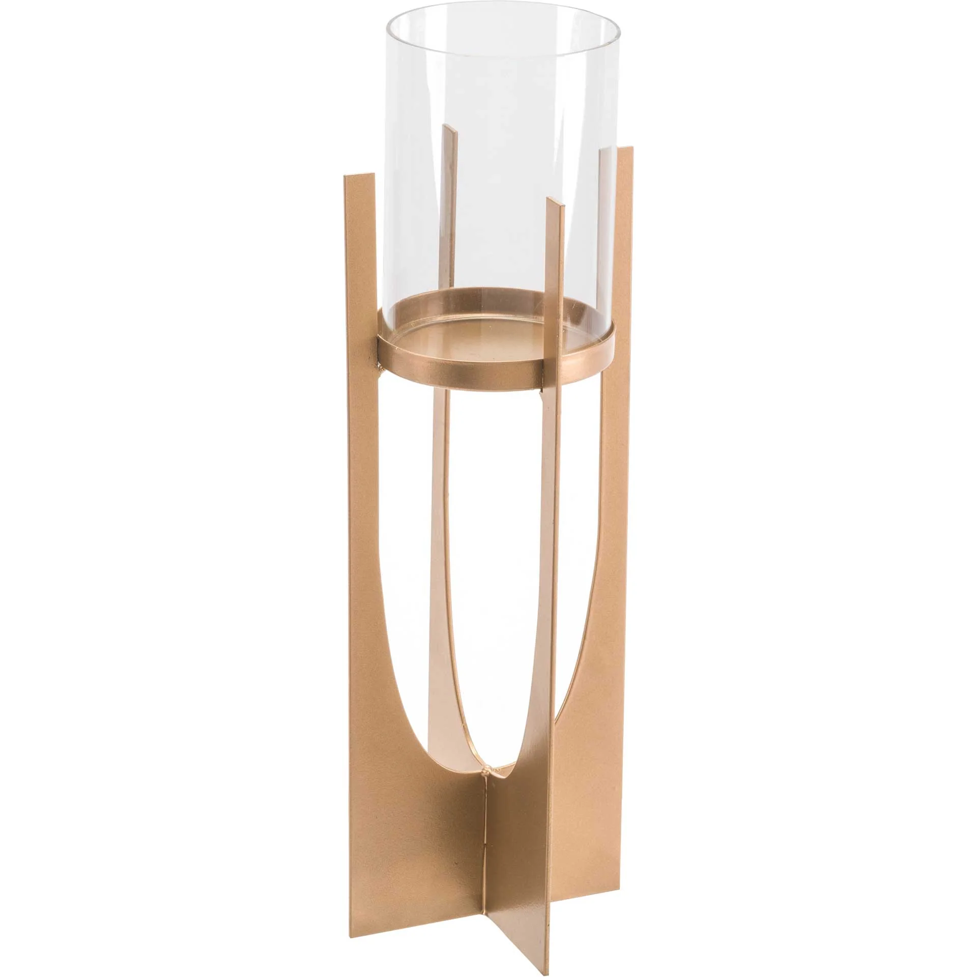 Equis Candle Holder Gold - Image 2