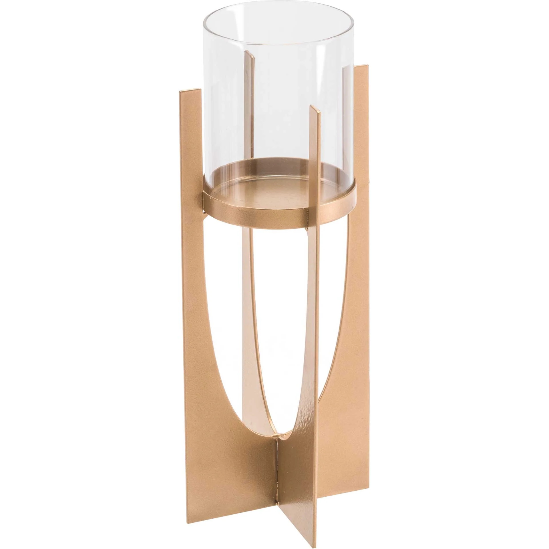 Equis Candle Holder Gold - Image 3