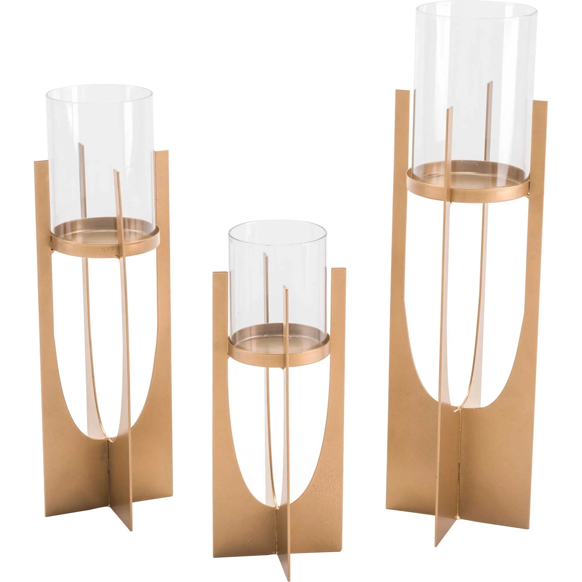 Equis Candle Holder Gold - Image 4