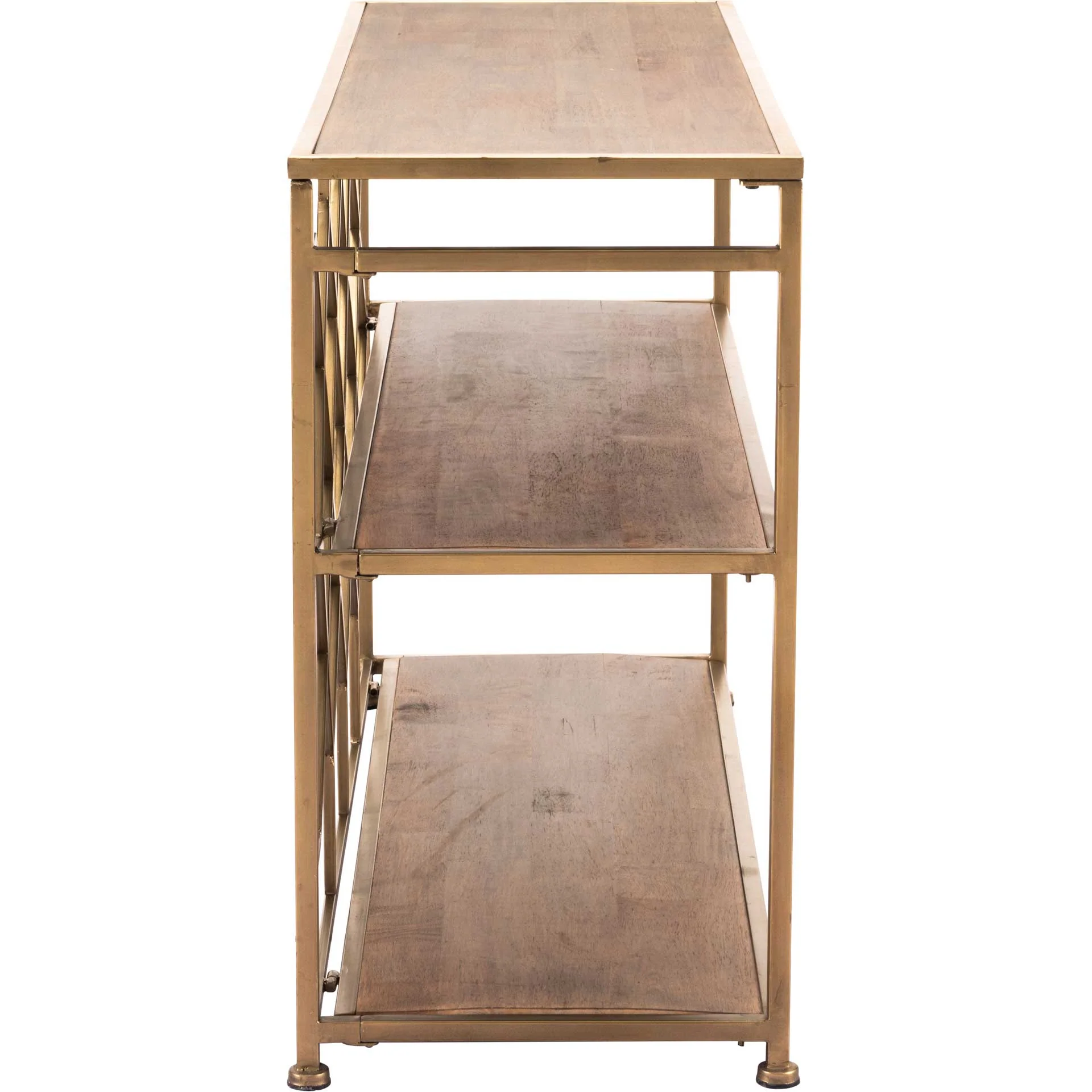 Equis Console Table Brown - Image 2
