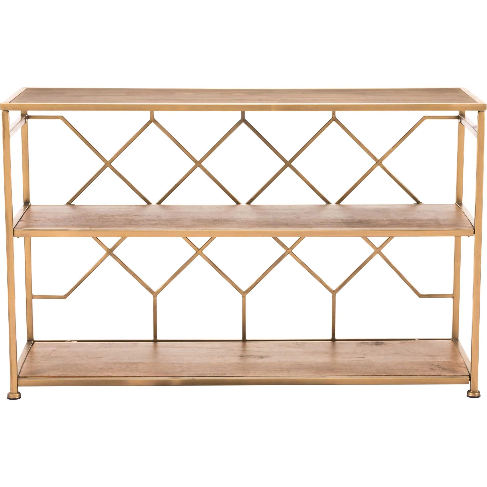 Equis Console Table Brown - Image 3