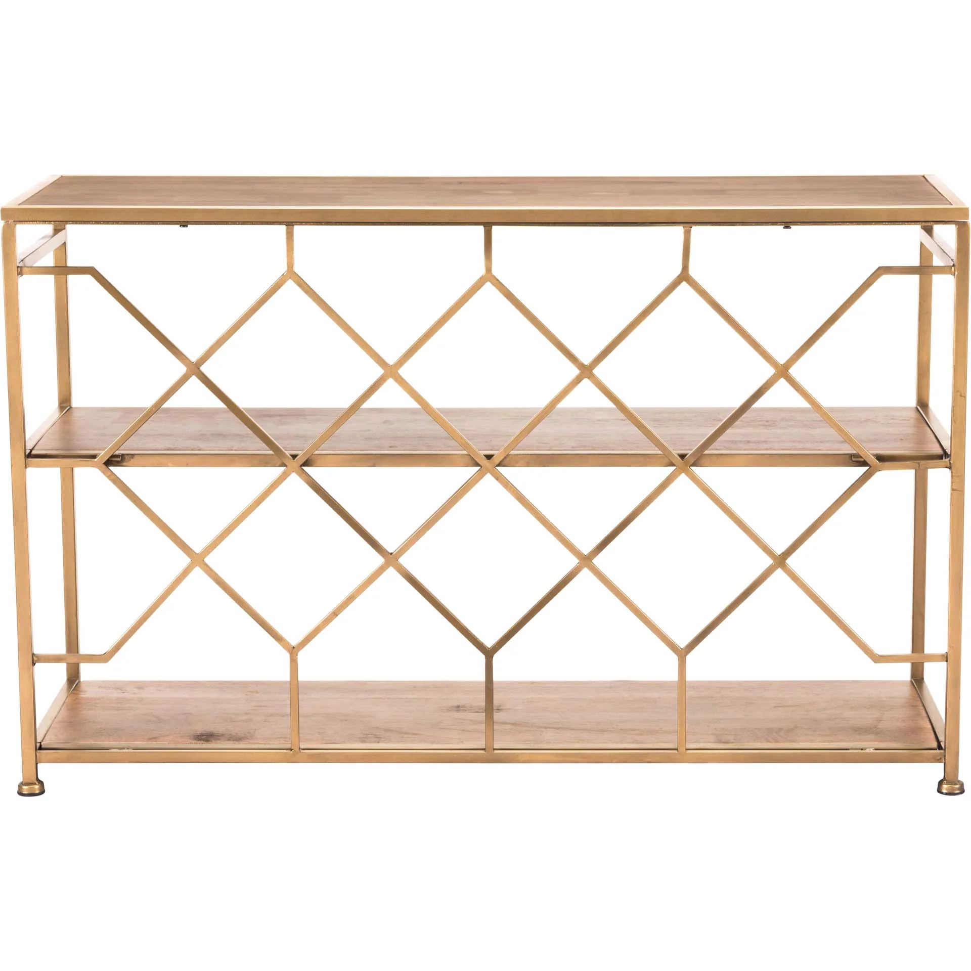Equis Console Table Brown - Image 4