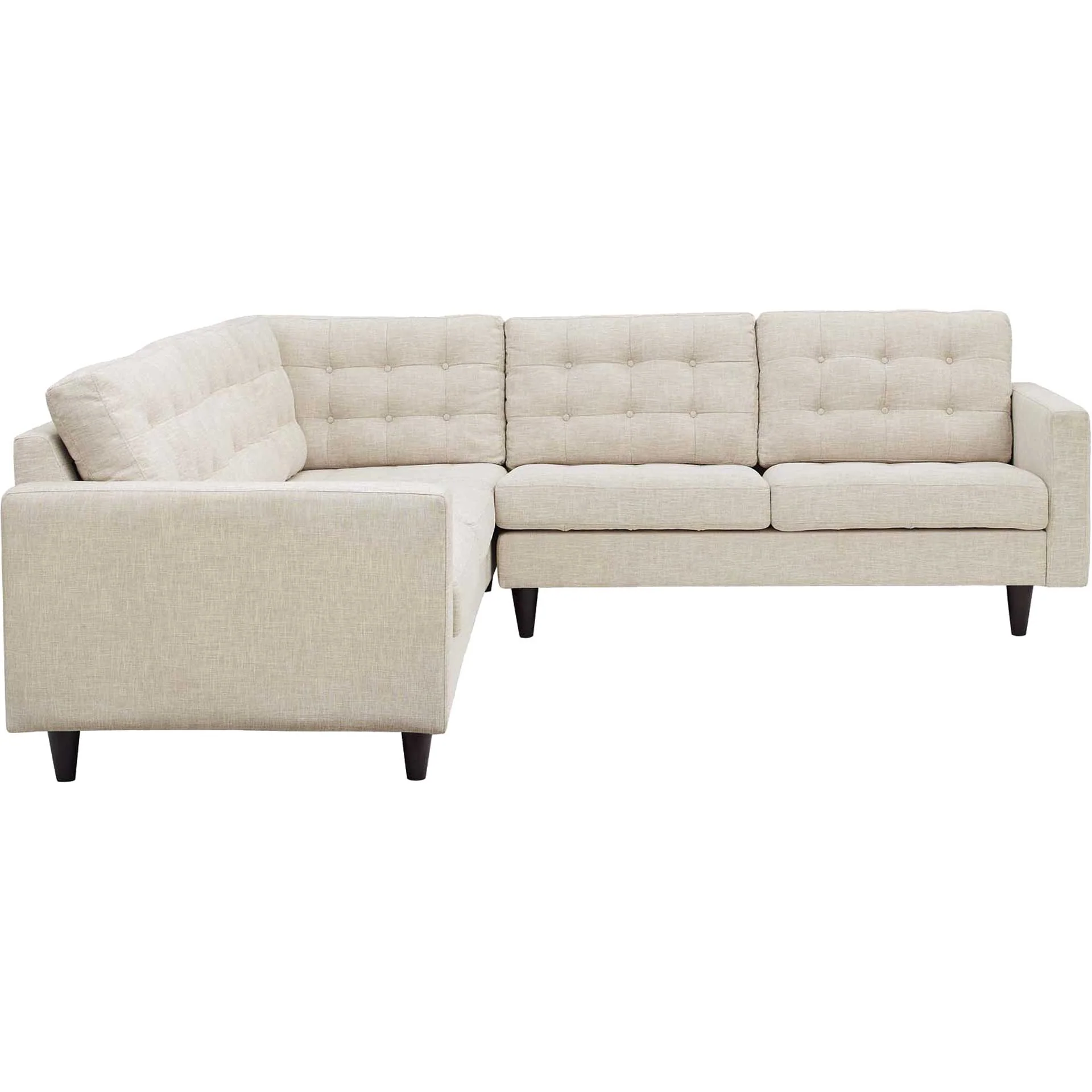 Era Fabric Corner Sectional Sofa Beige - Image 2