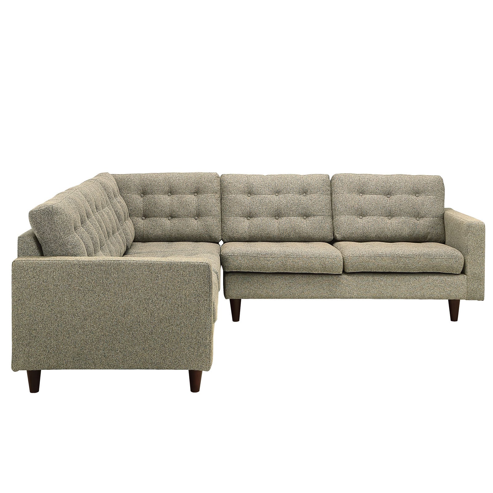 Era Fabric Corner Sectional Sofa Granite - Image 2