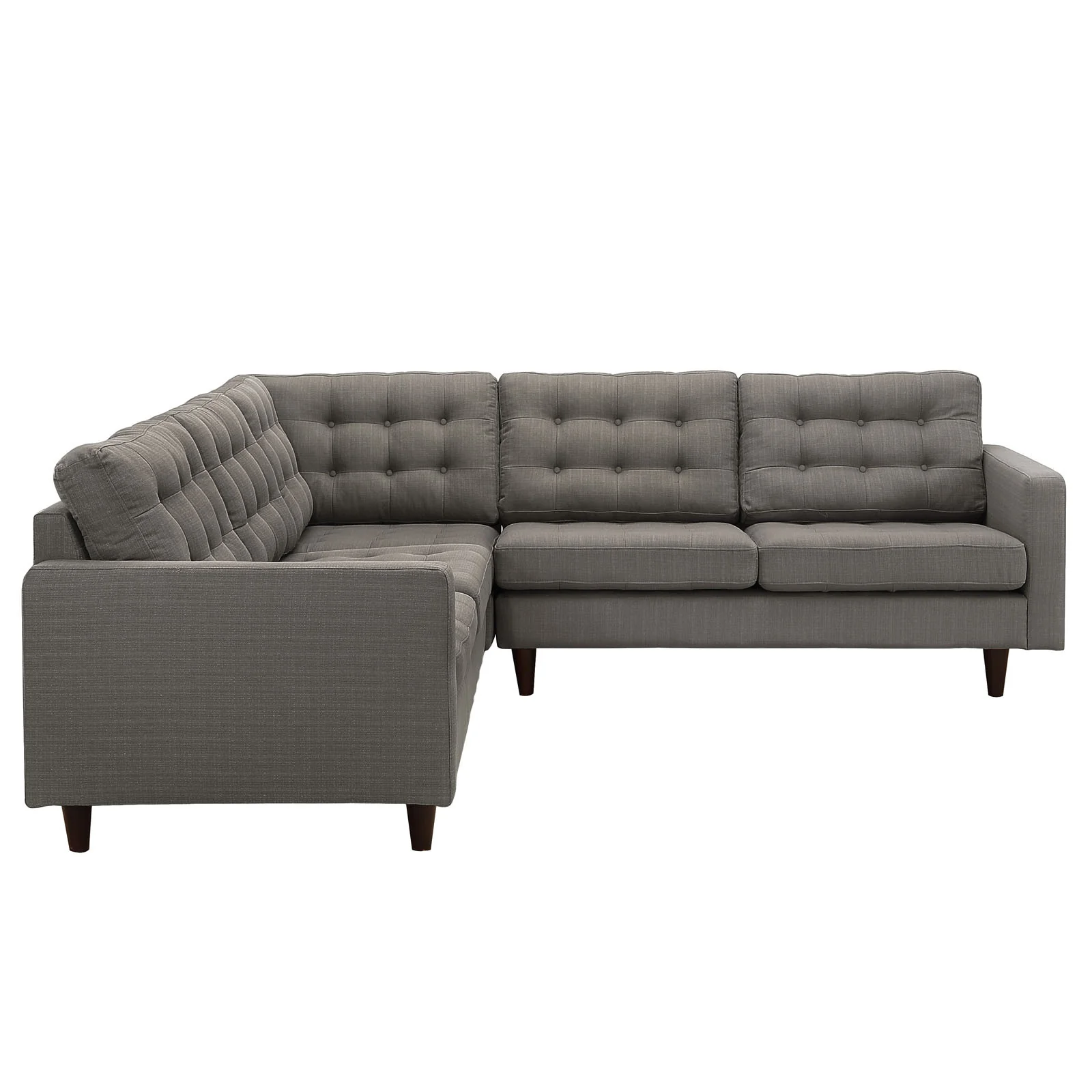 Era Fabric Corner Sectional Sofa Oatmeal - Image 2