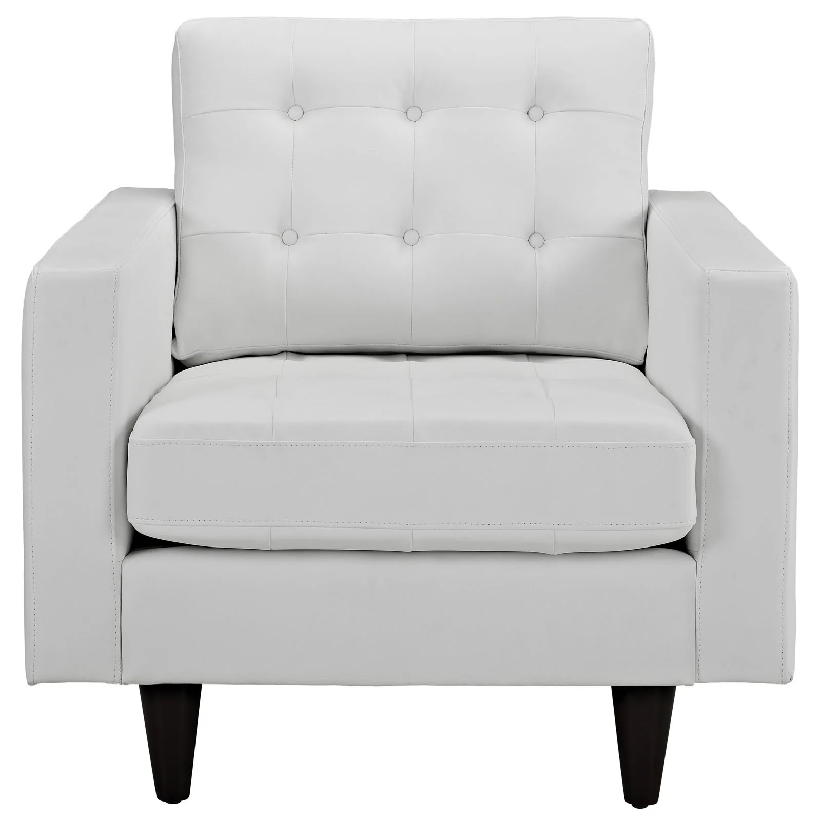 Era Leather Armchair White - Image 2