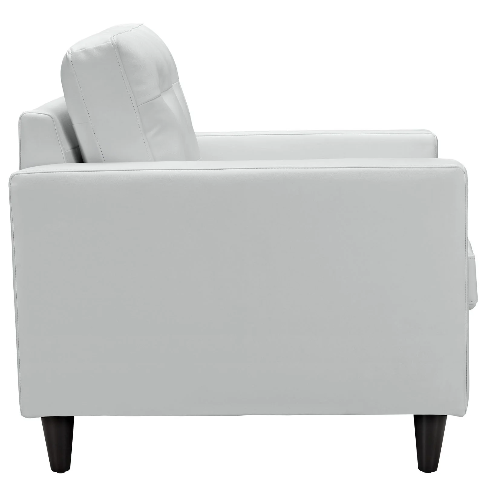Era Leather Armchair White - Image 3