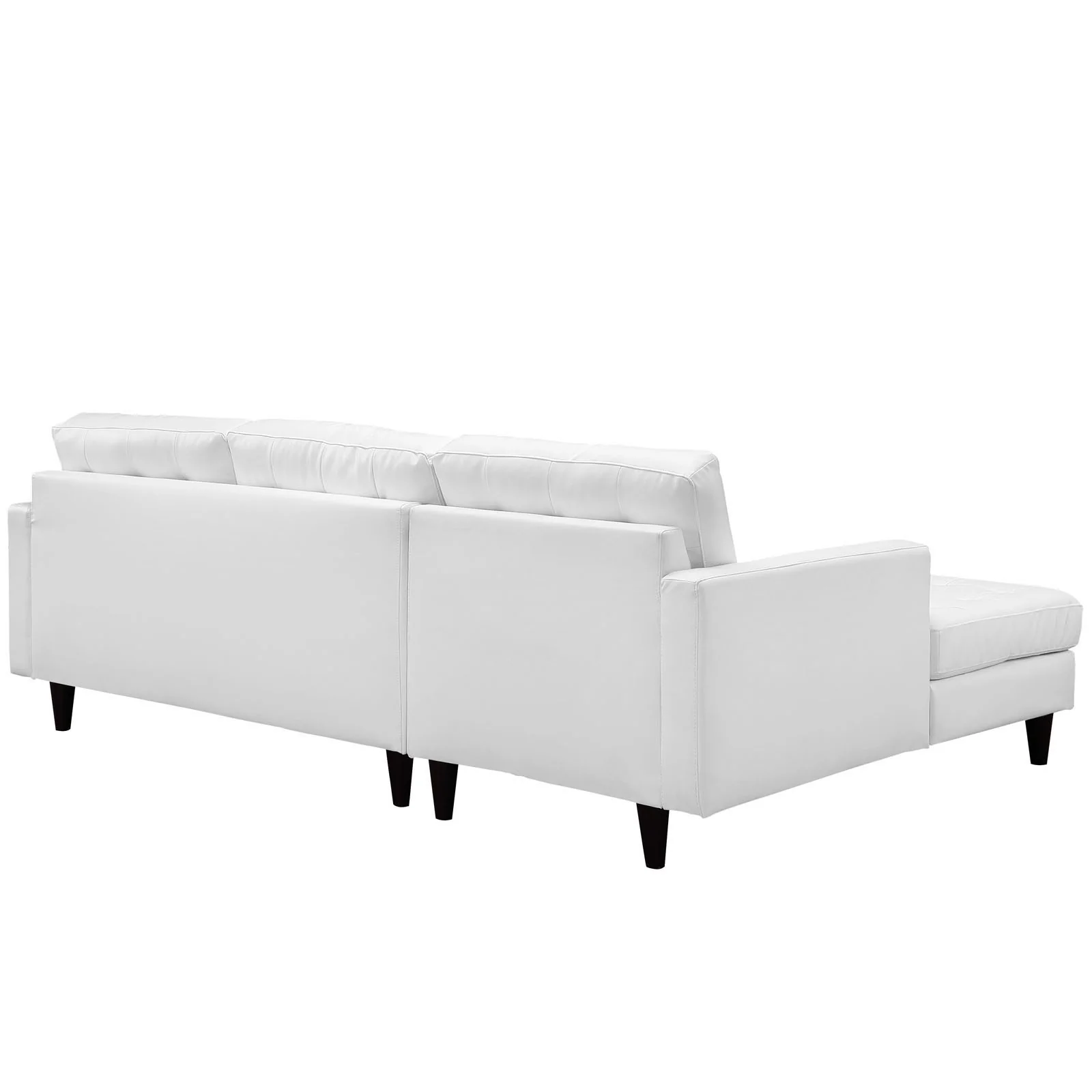 Era Leather Sectional Sofa White - Image 3