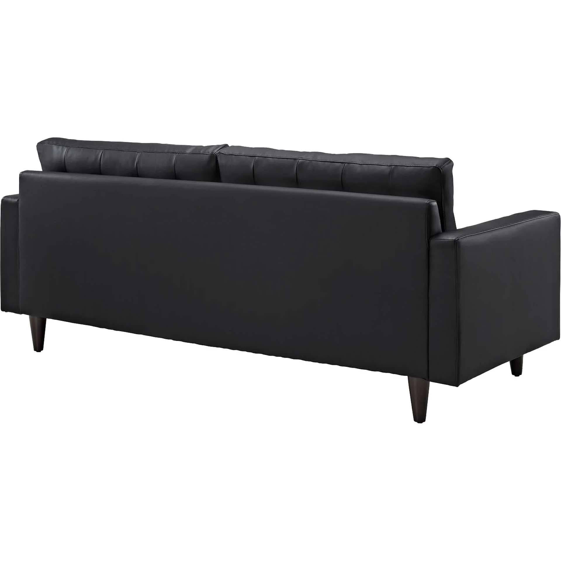 Era Leather Sofa Black - Image 3