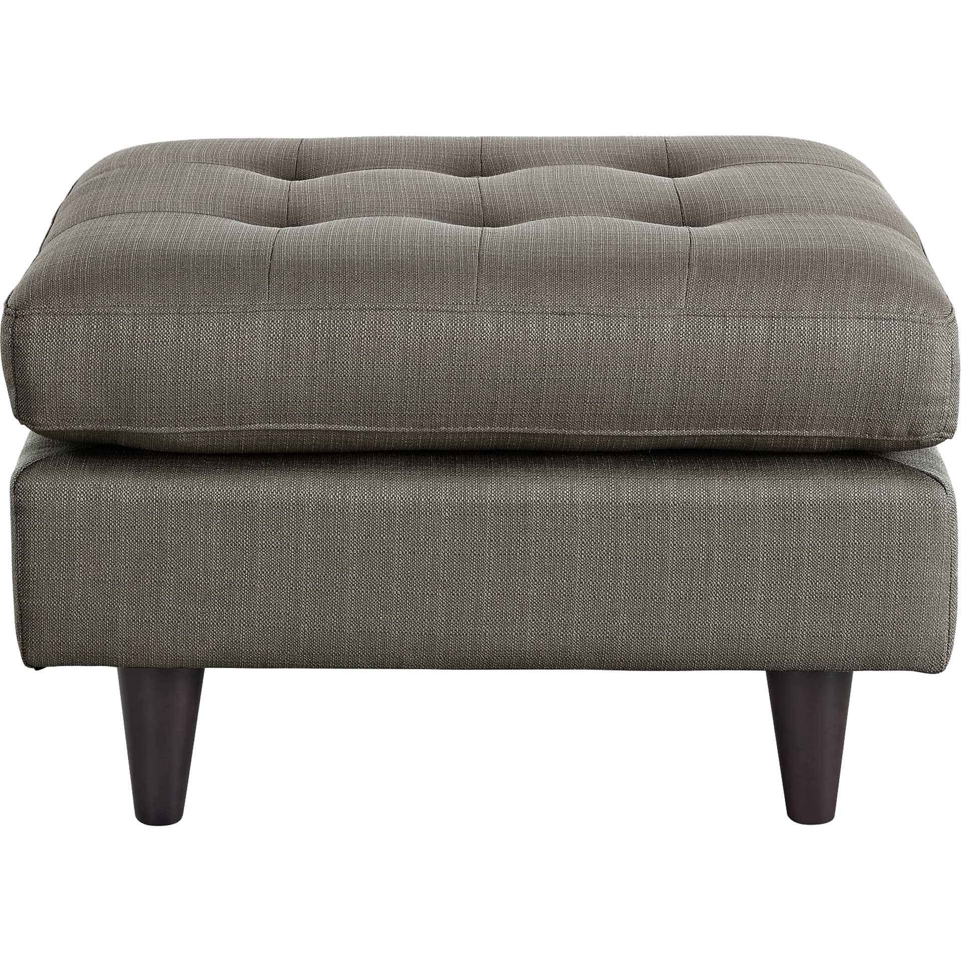 Era Rectangular Upholstered Fabric Ottoman Granite - Image 2