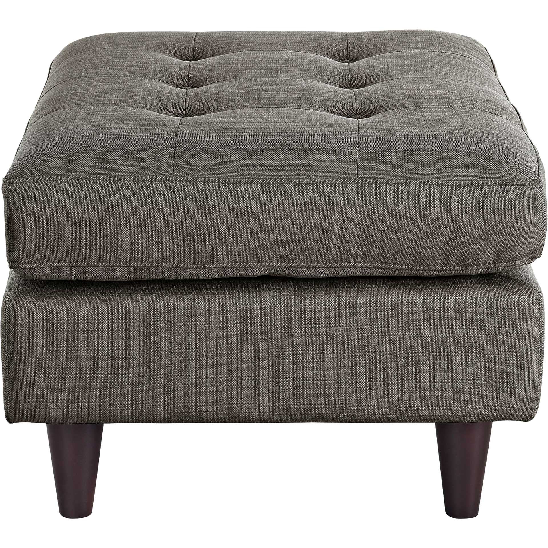 Era Rectangular Upholstered Fabric Ottoman Granite - Image 3