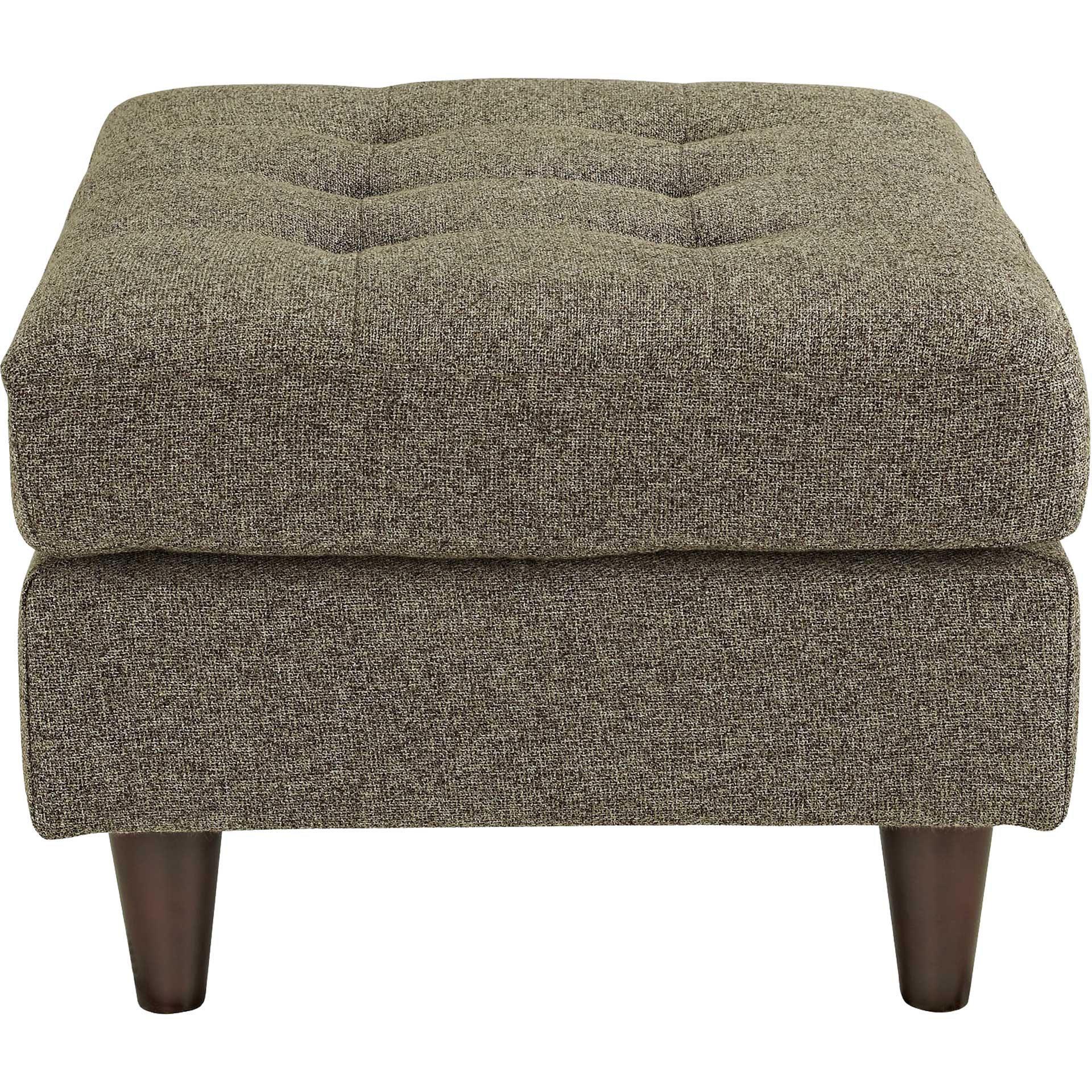 Era Rectangular Upholstered Fabric Ottoman Oatmeal - Image 3
