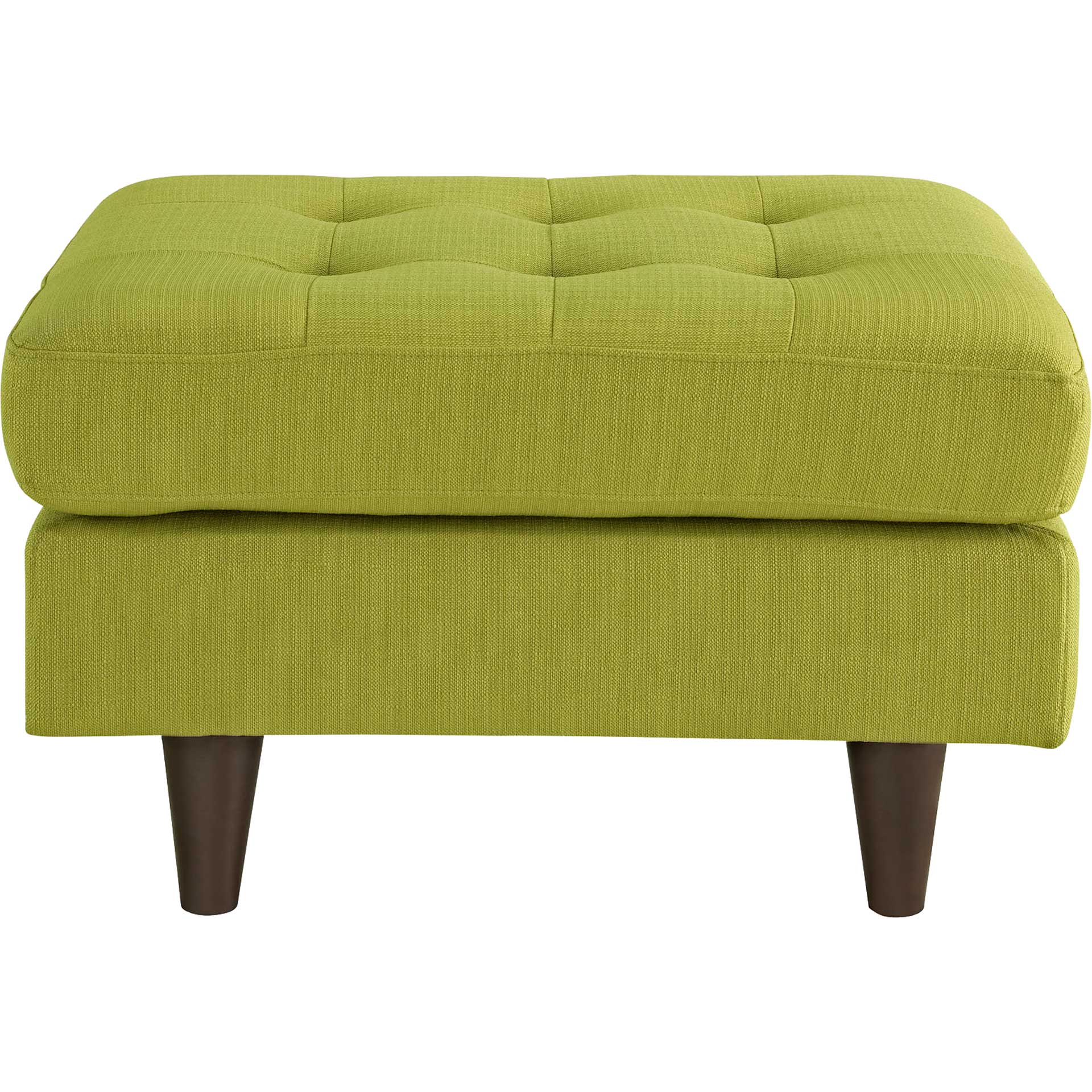 Era Rectangular Upholstered Fabric Ottoman Wheatgrass - Image 2