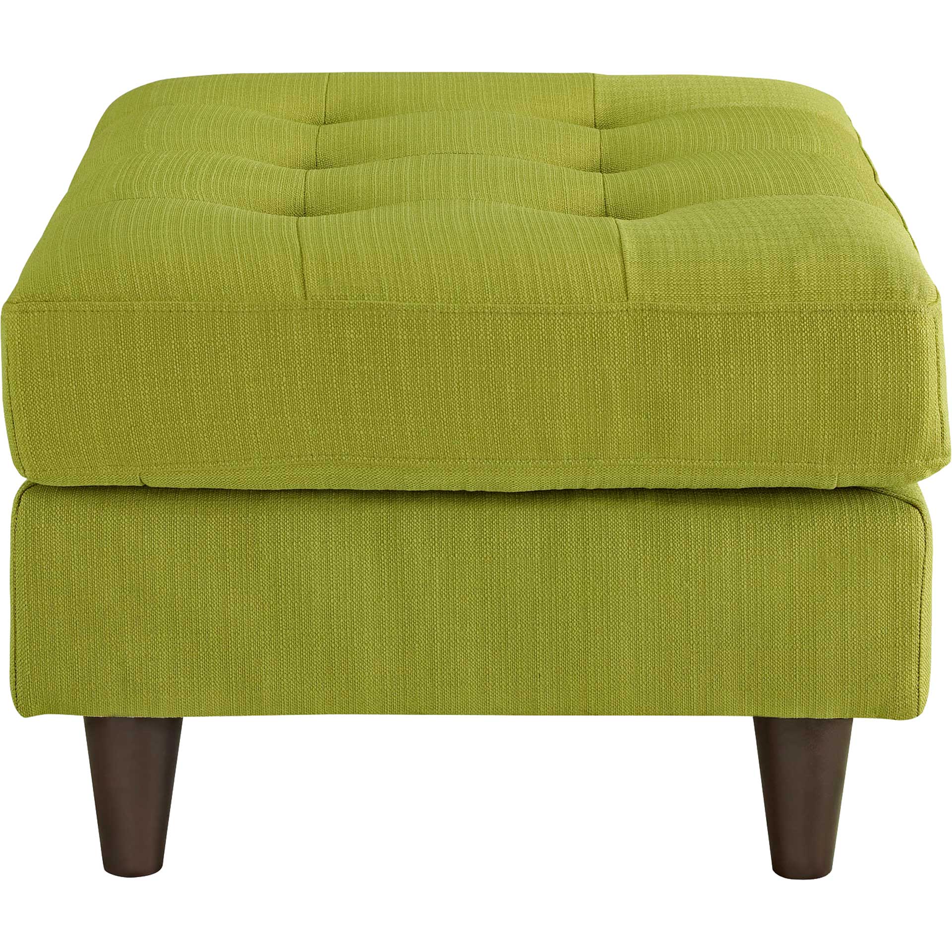 Era Rectangular Upholstered Fabric Ottoman Wheatgrass - Image 3