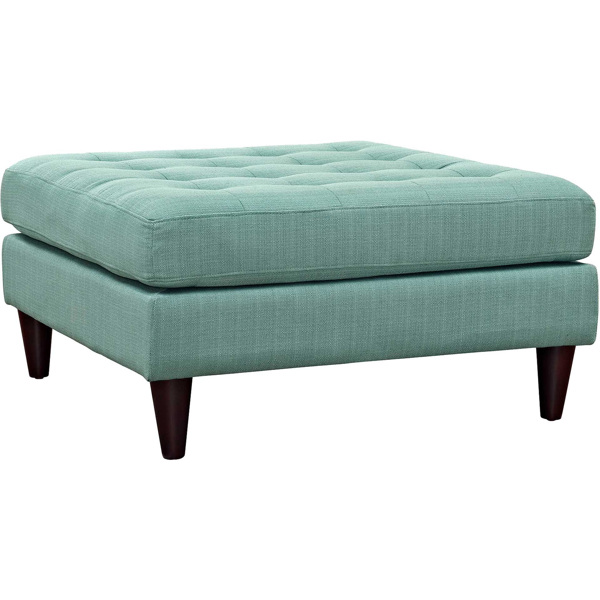 Era Square Upholstered Fabric Ottoman Laguna - Image 2