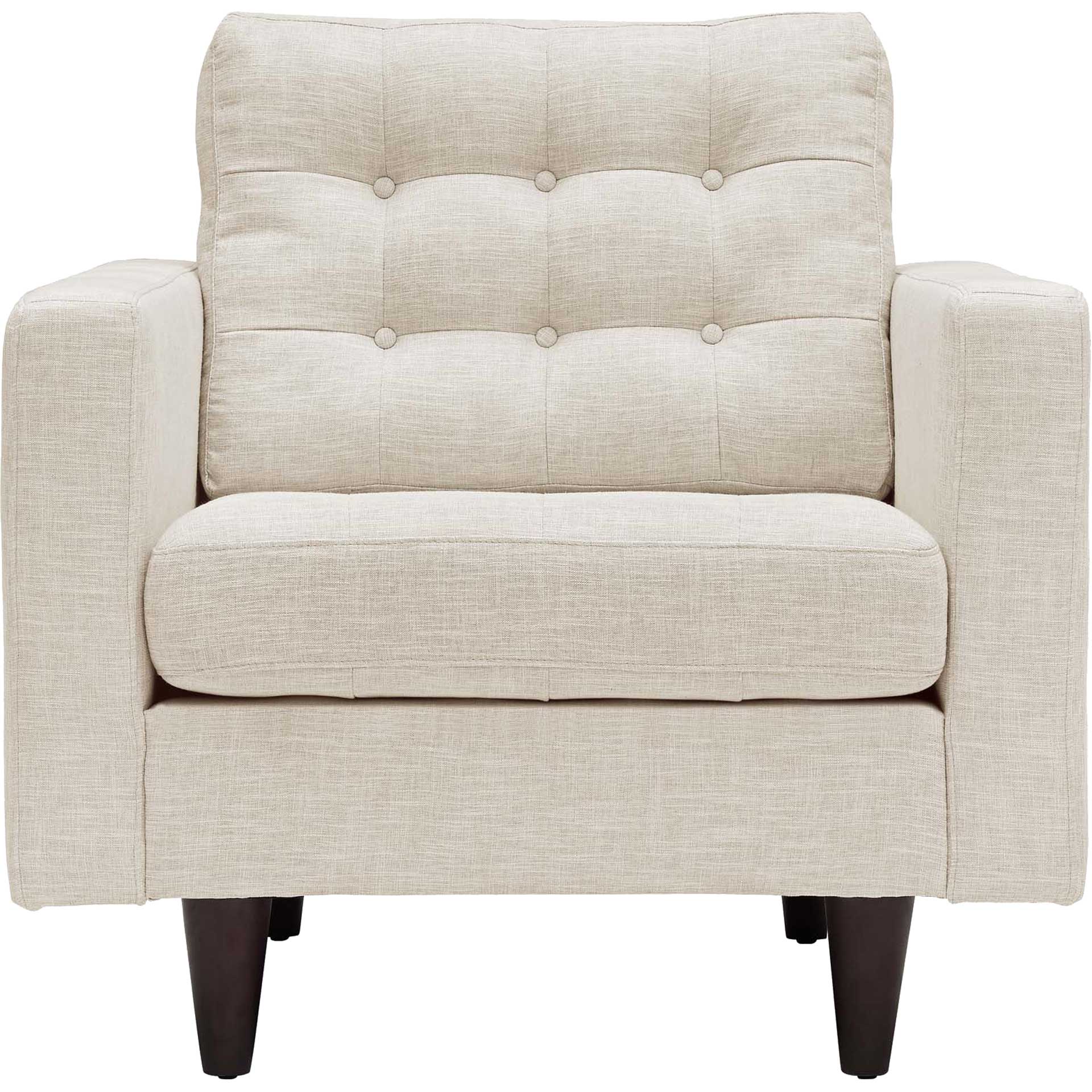 Era Upholstered Armchair Beige - Image 2