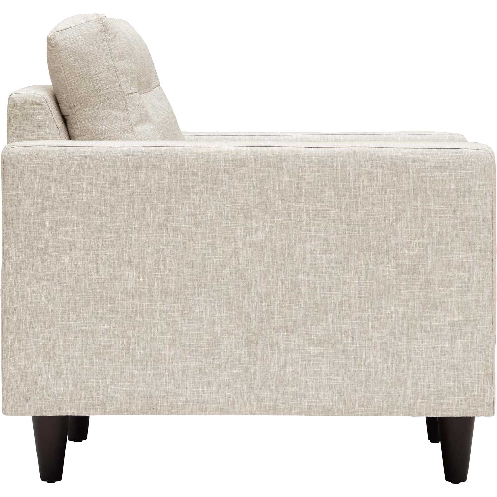 Era Upholstered Armchair Beige - Image 3