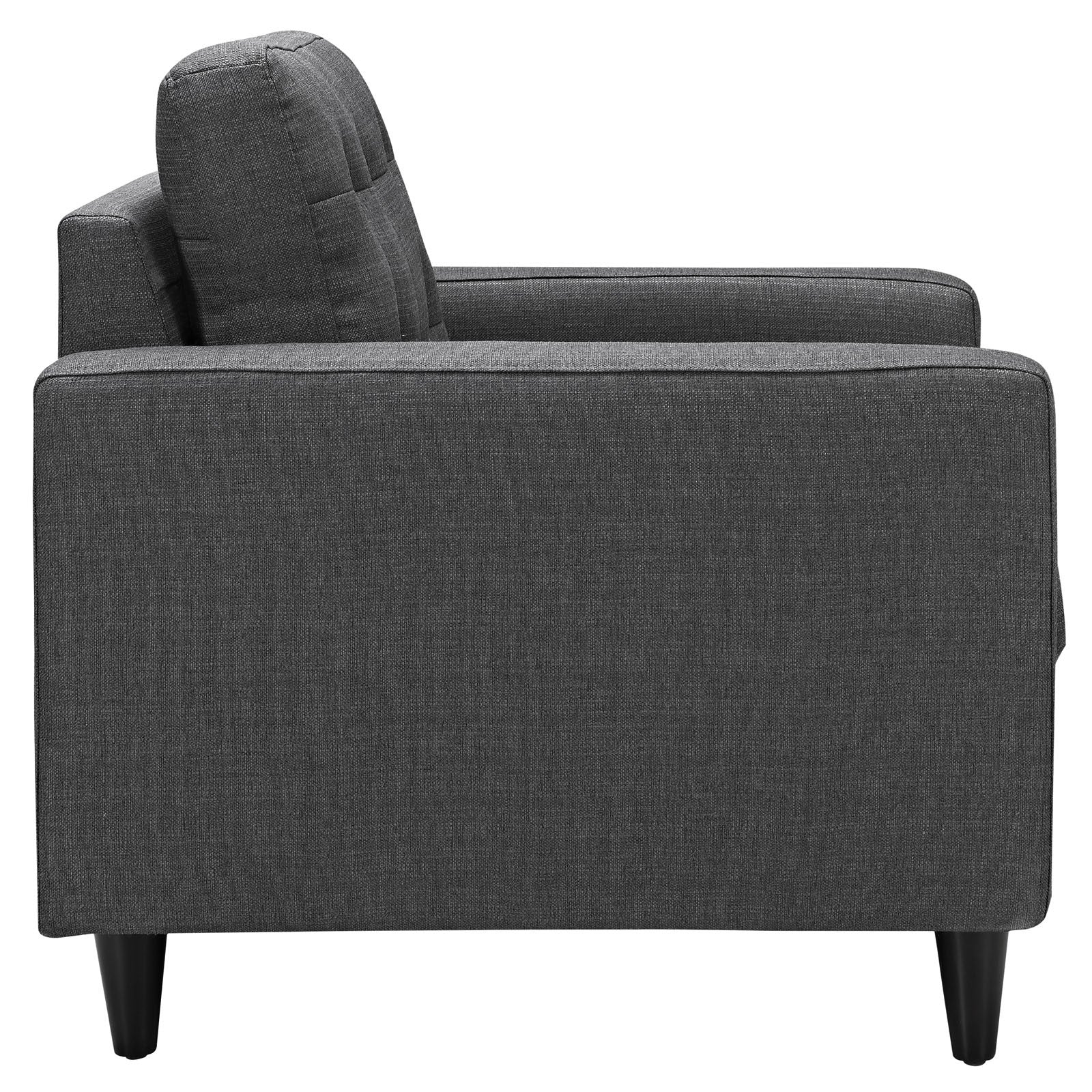 Era Upholstered Armchair Gray - Image 3