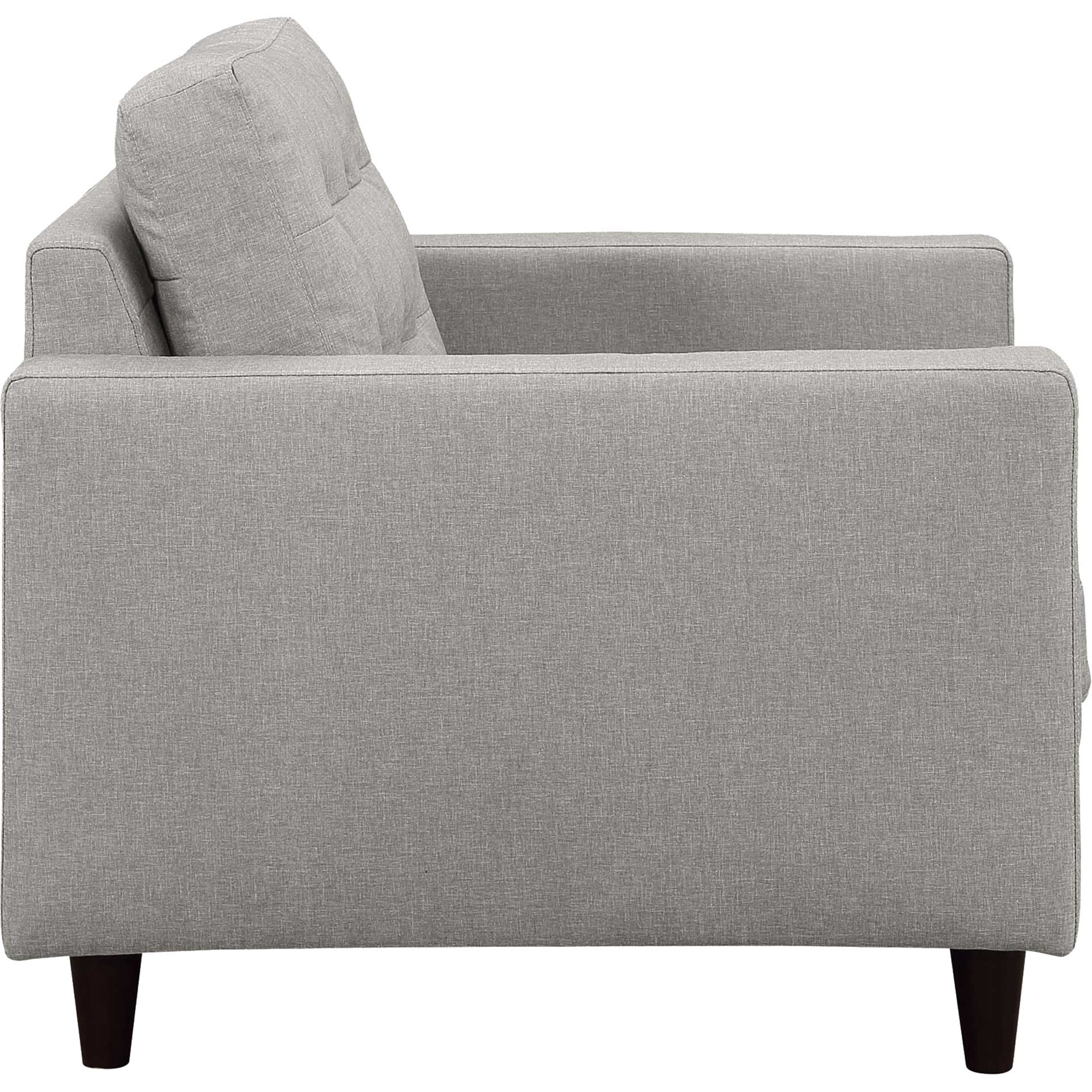 Era Upholstered Armchair Light Gray - Image 3