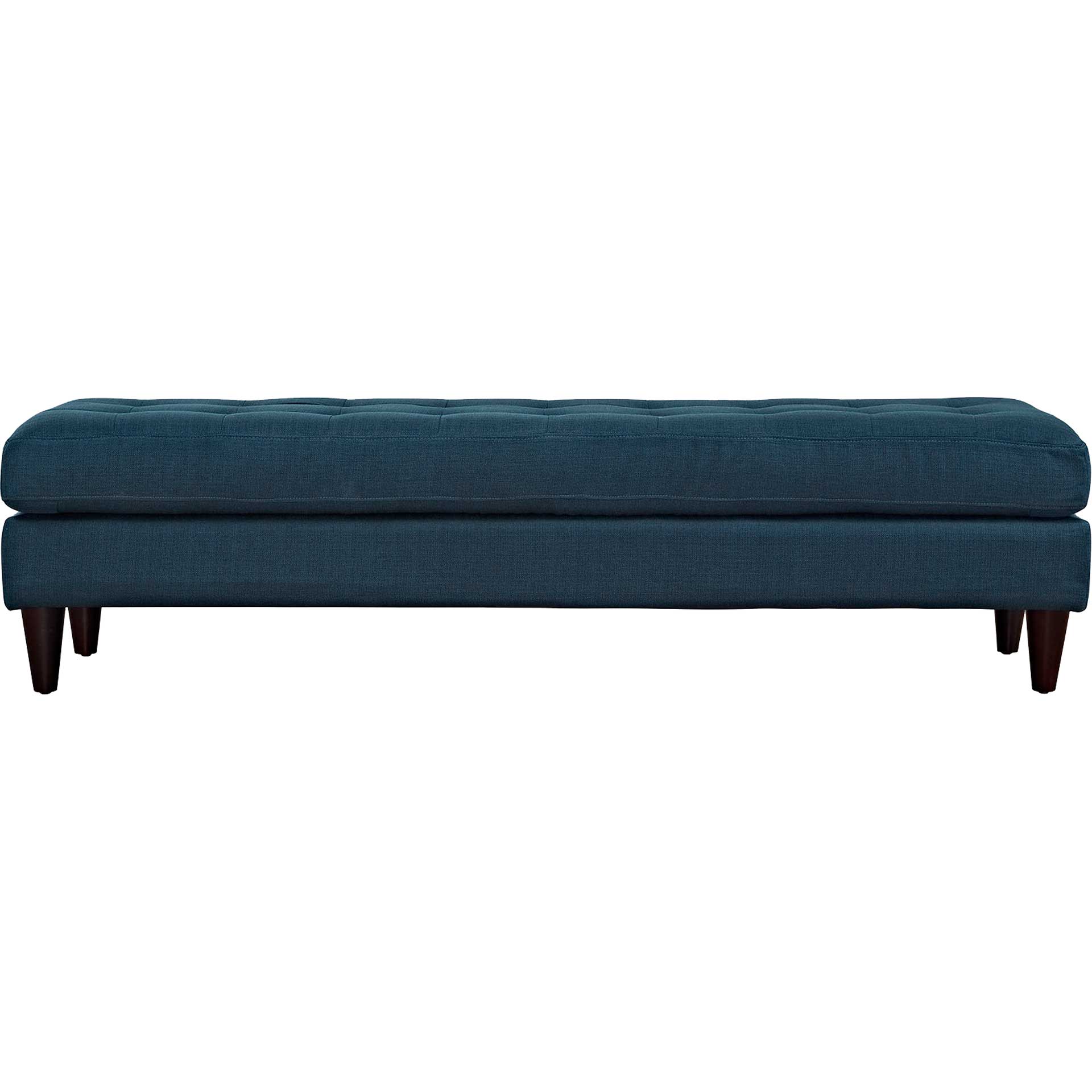Era Upholstered Fabric Bench Azure - Image 2