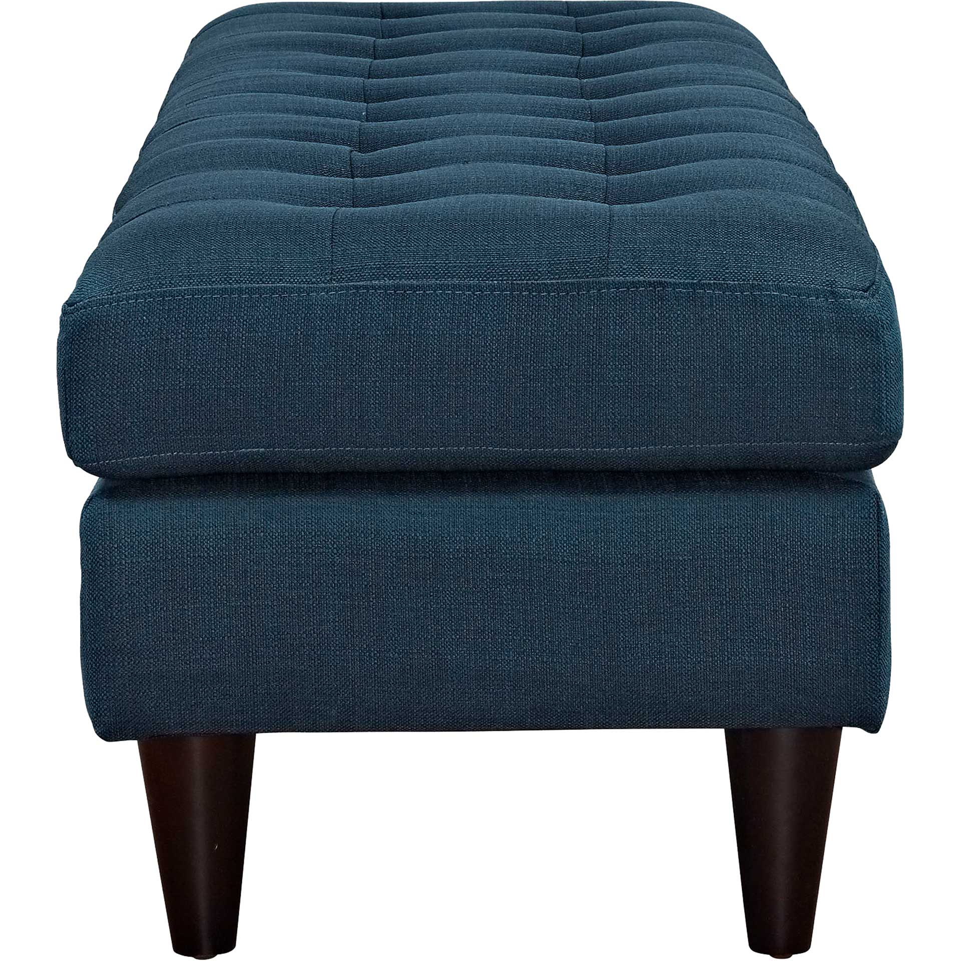 Era Upholstered Fabric Bench Azure - Image 3