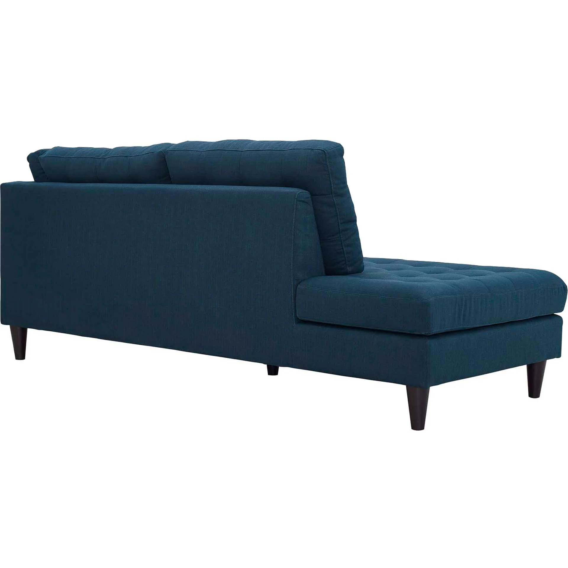 Era Upholstered Fabric Bumper Sectional Azure - Image 7
