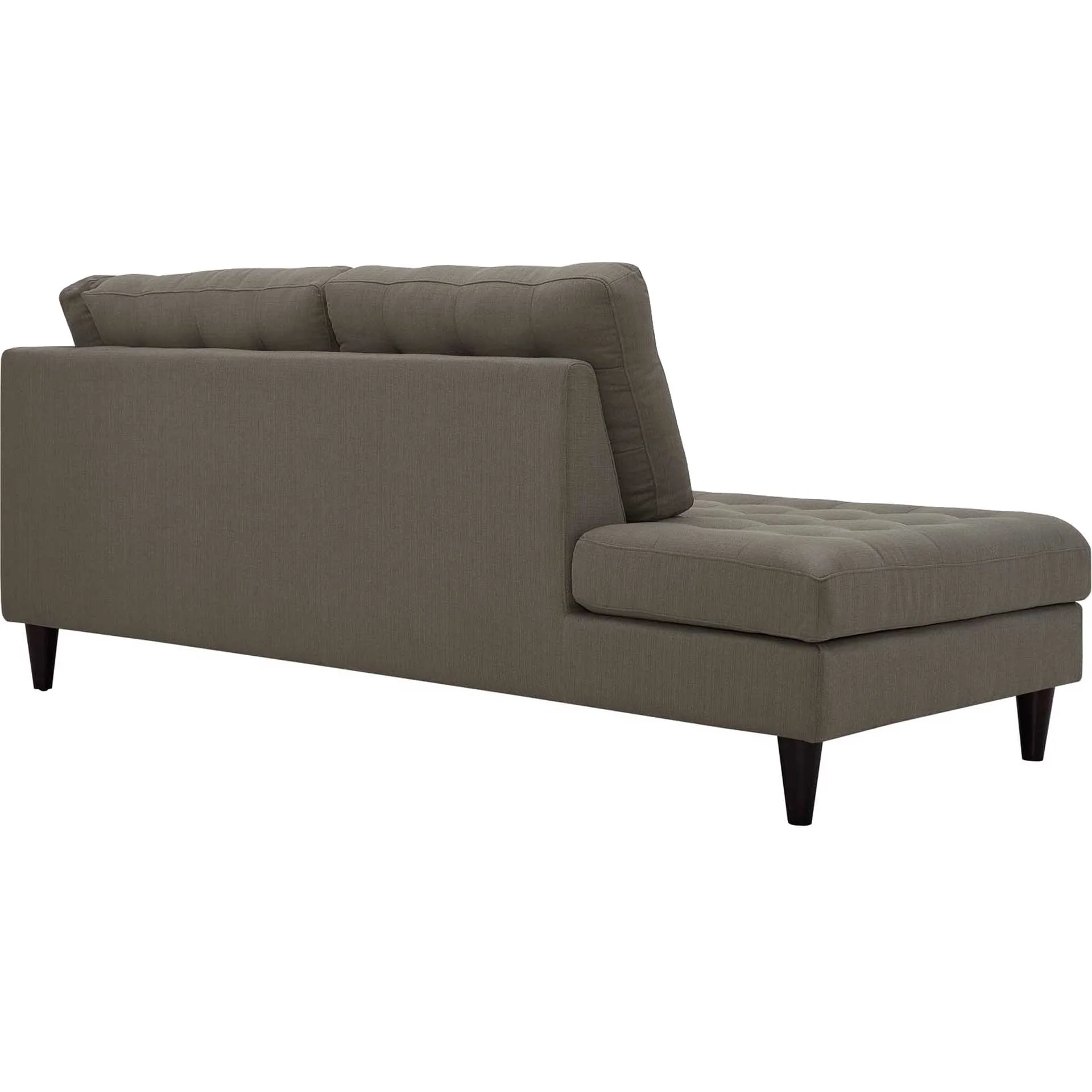 Era Upholstered Fabric Bumper Sectional Granite - Image 7