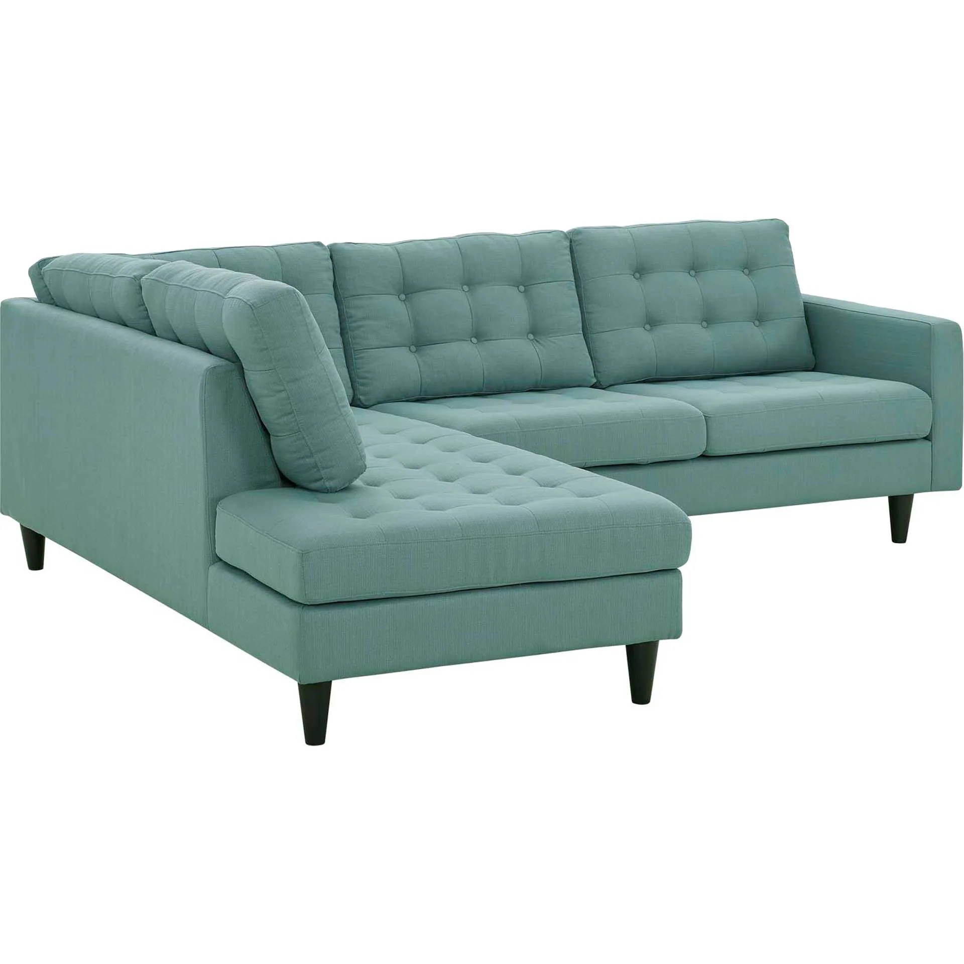 Era Upholstered Fabric Bumper Sectional Laguna - Image 2