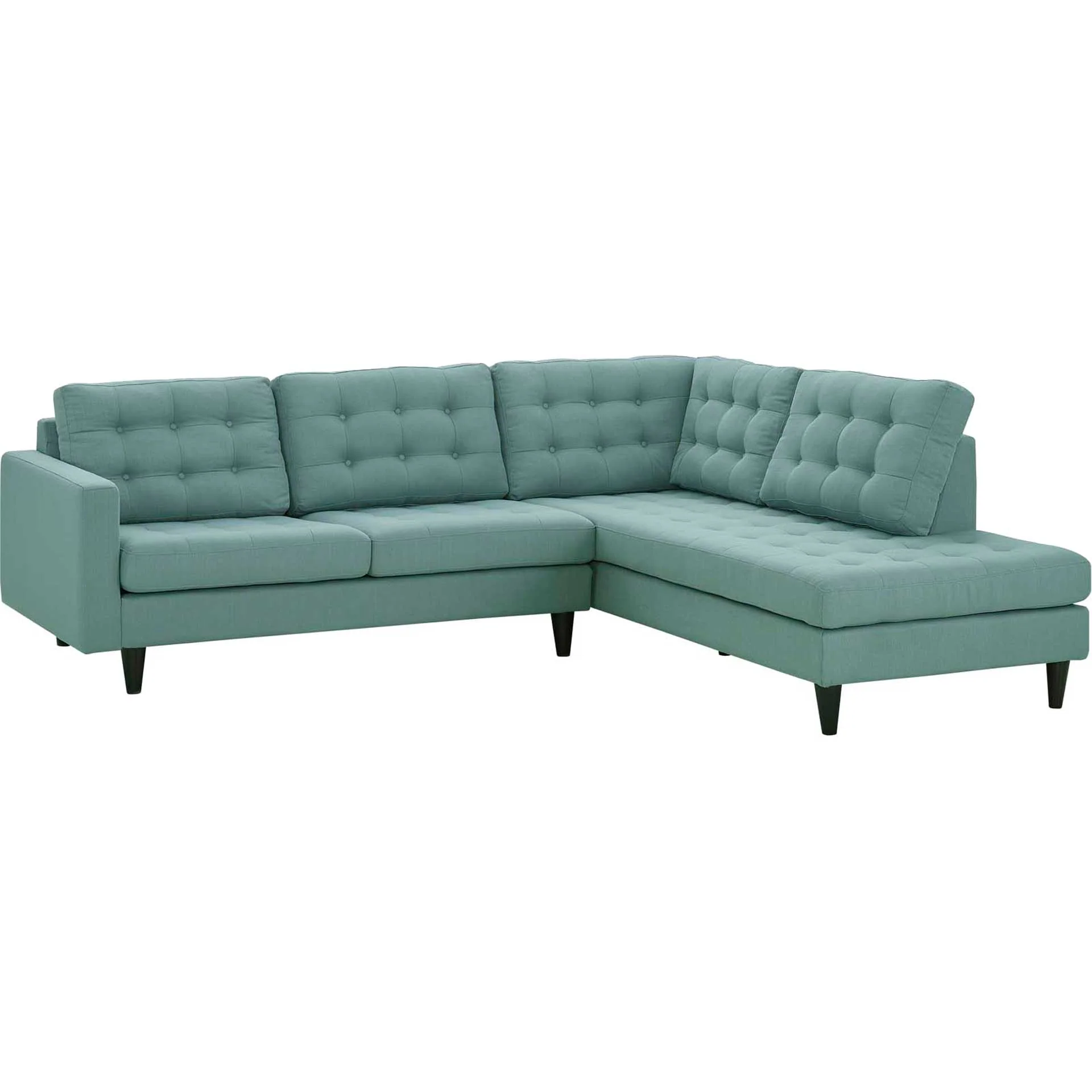 Era Upholstered Fabric Bumper Sectional Laguna - Image 9