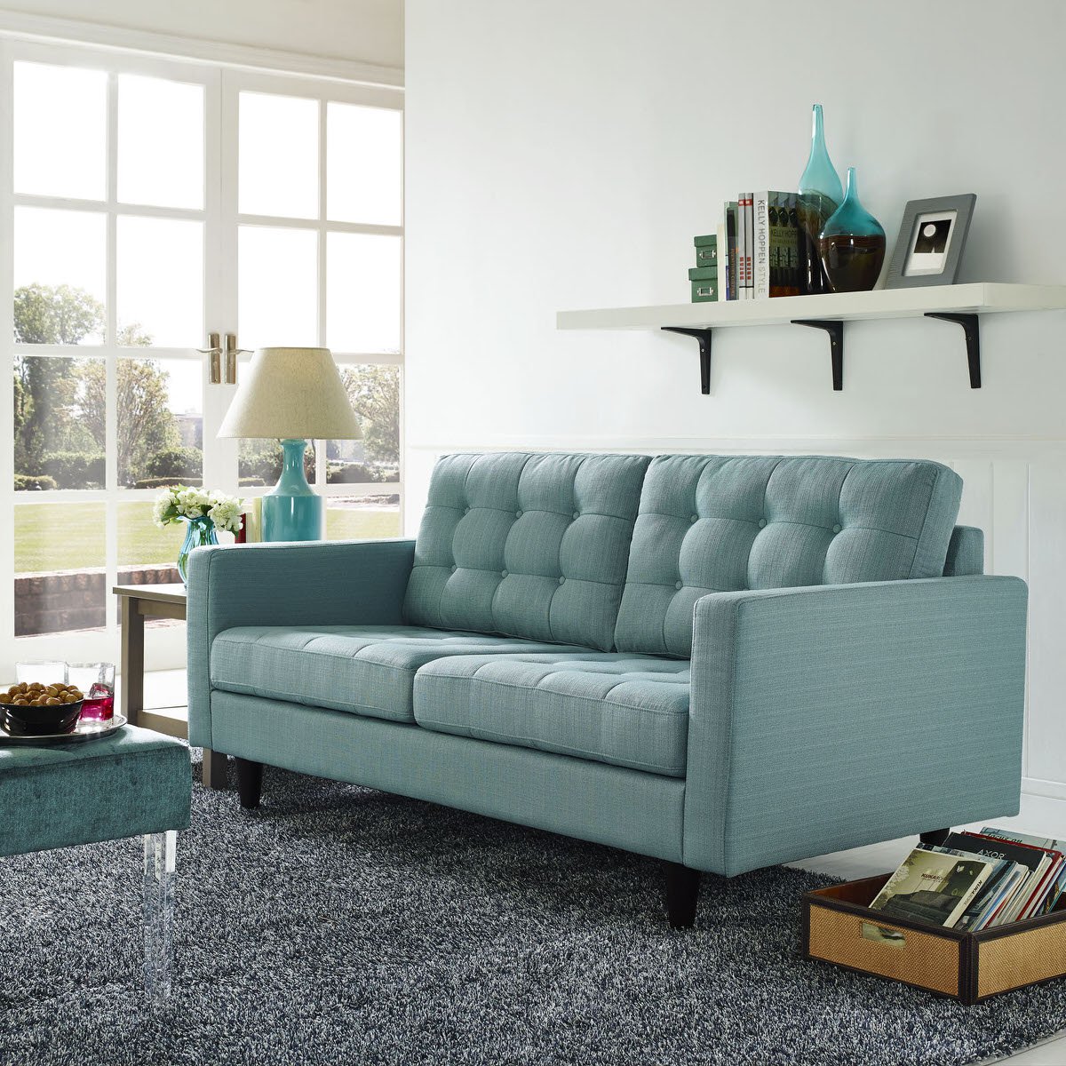 Era Upholstered Loveseat Laguna - Image 4