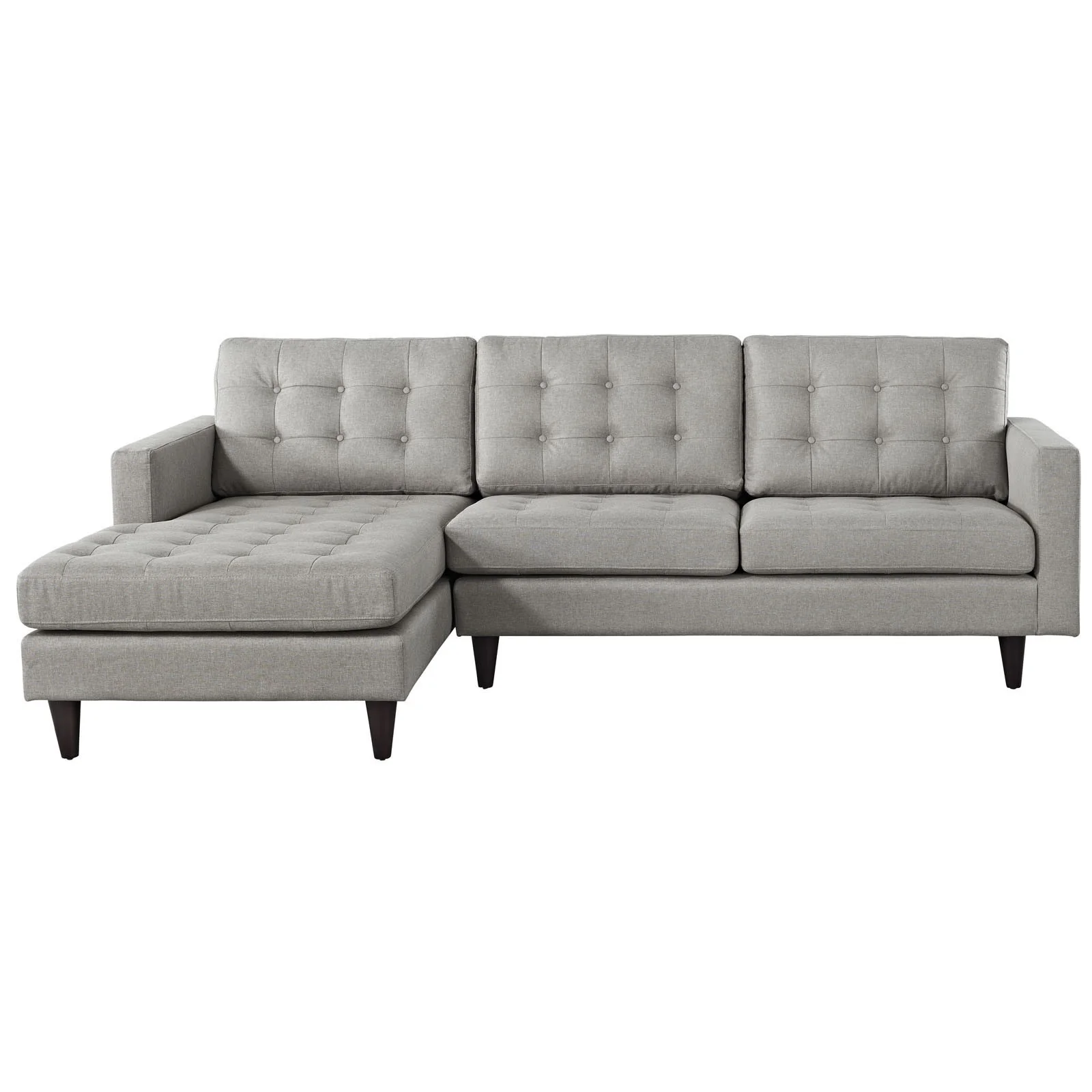 Era Upholstered Sectional Sofa Light Gray - Image 2