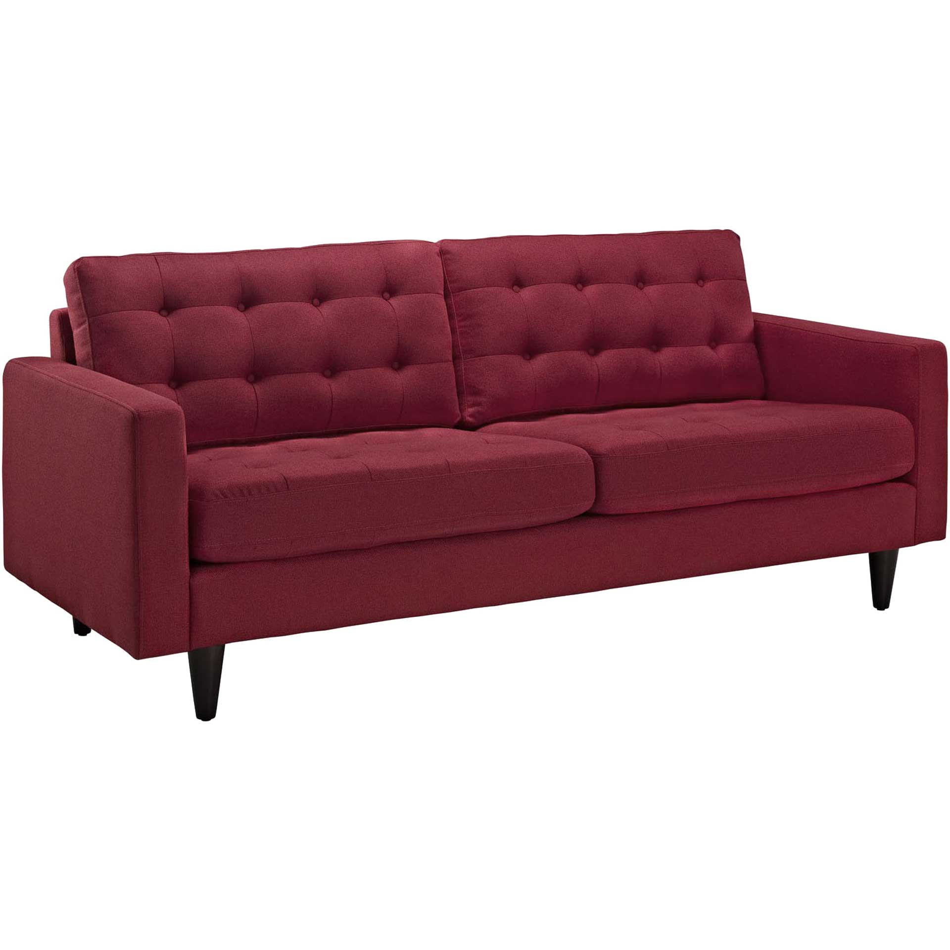 Era Upholstered Sofa Red - Image 2