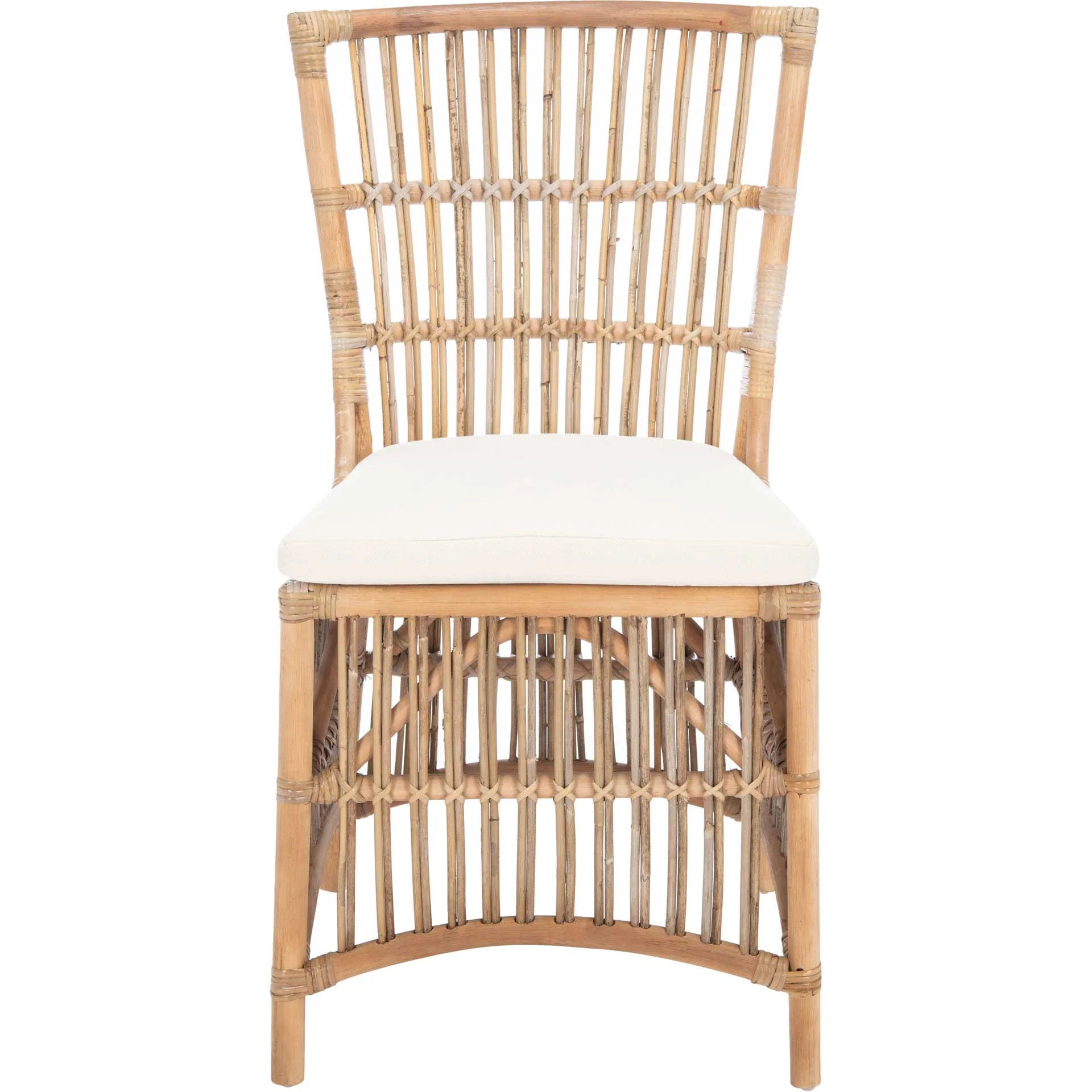 Erapel Rattan Accent Chair Gray White Wash (Set of 2) - Image 3