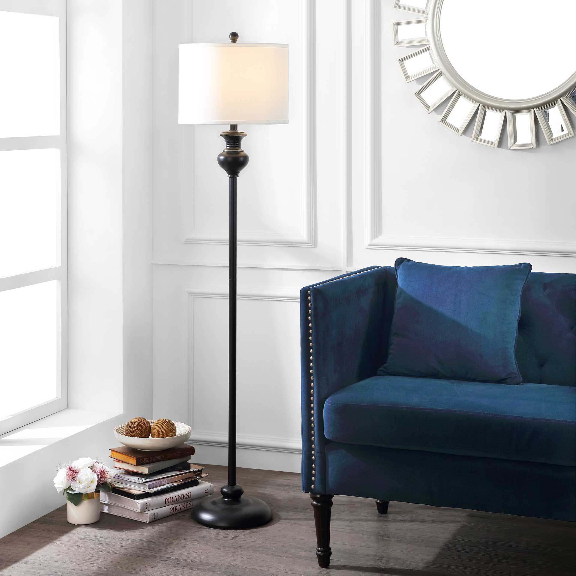 Erast Floor Lamp Antique Black - Image 4