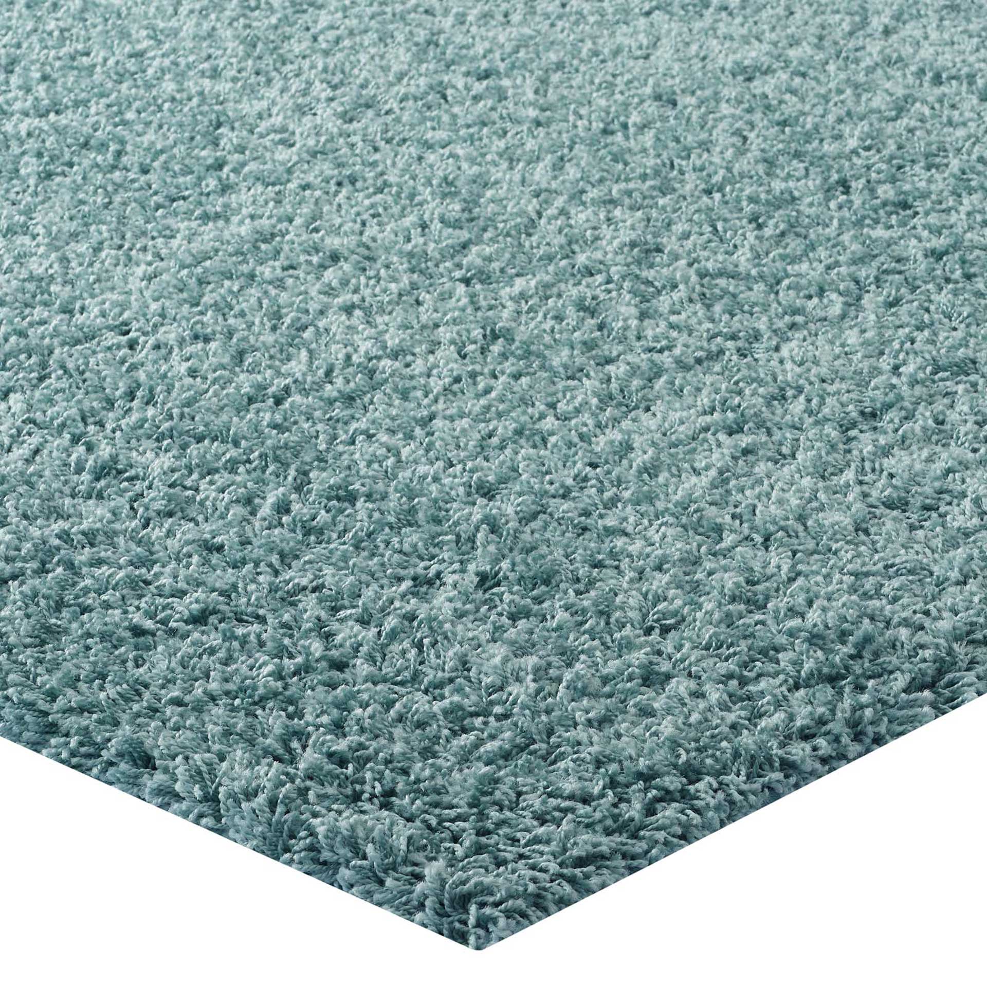 Erving Area Rug Aqua Blue/Ivory - Image 3