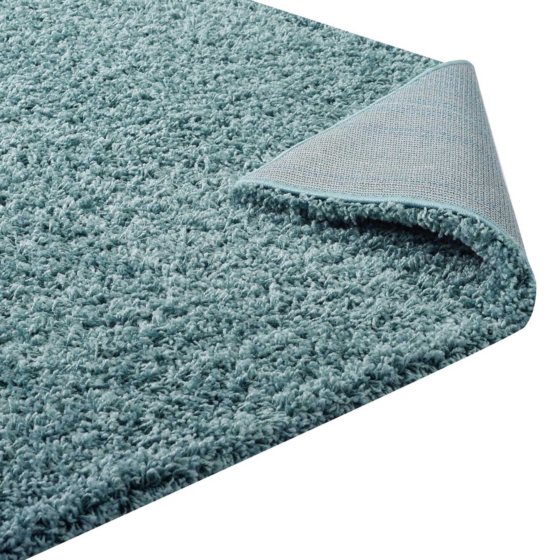 Erving Area Rug Aqua Blue/Ivory - Image 4