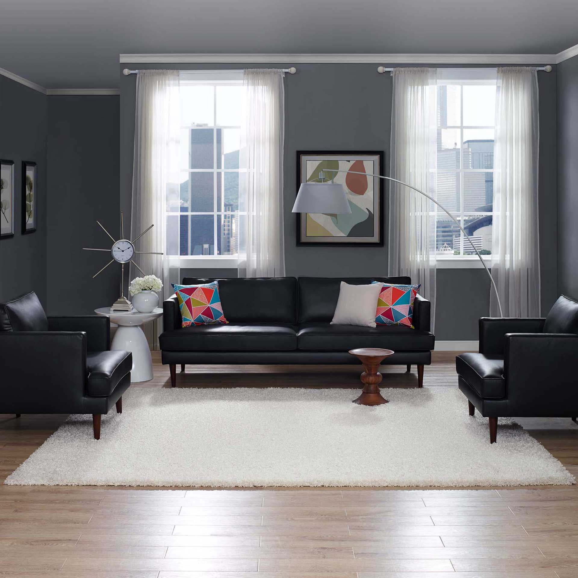 Erving Area Rug Ivory White - Image 6