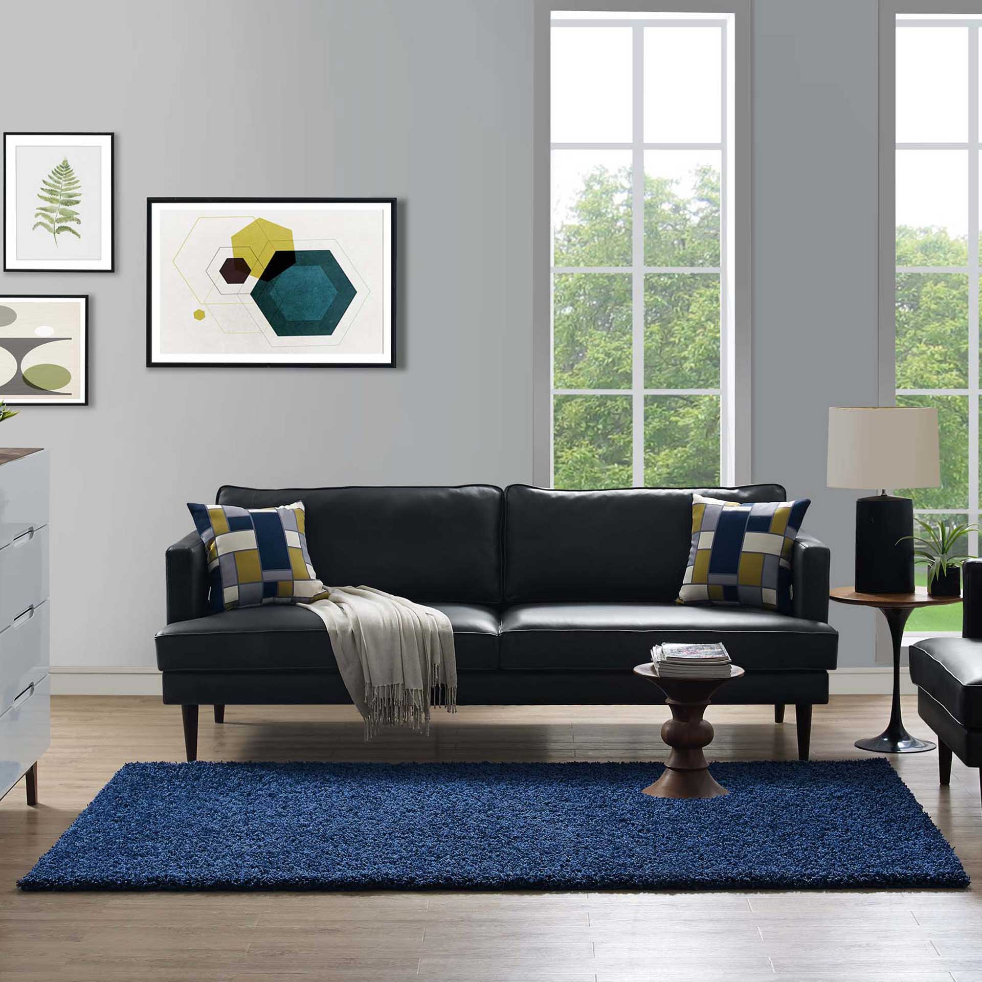 Erving Area Rug Navy - Image 7