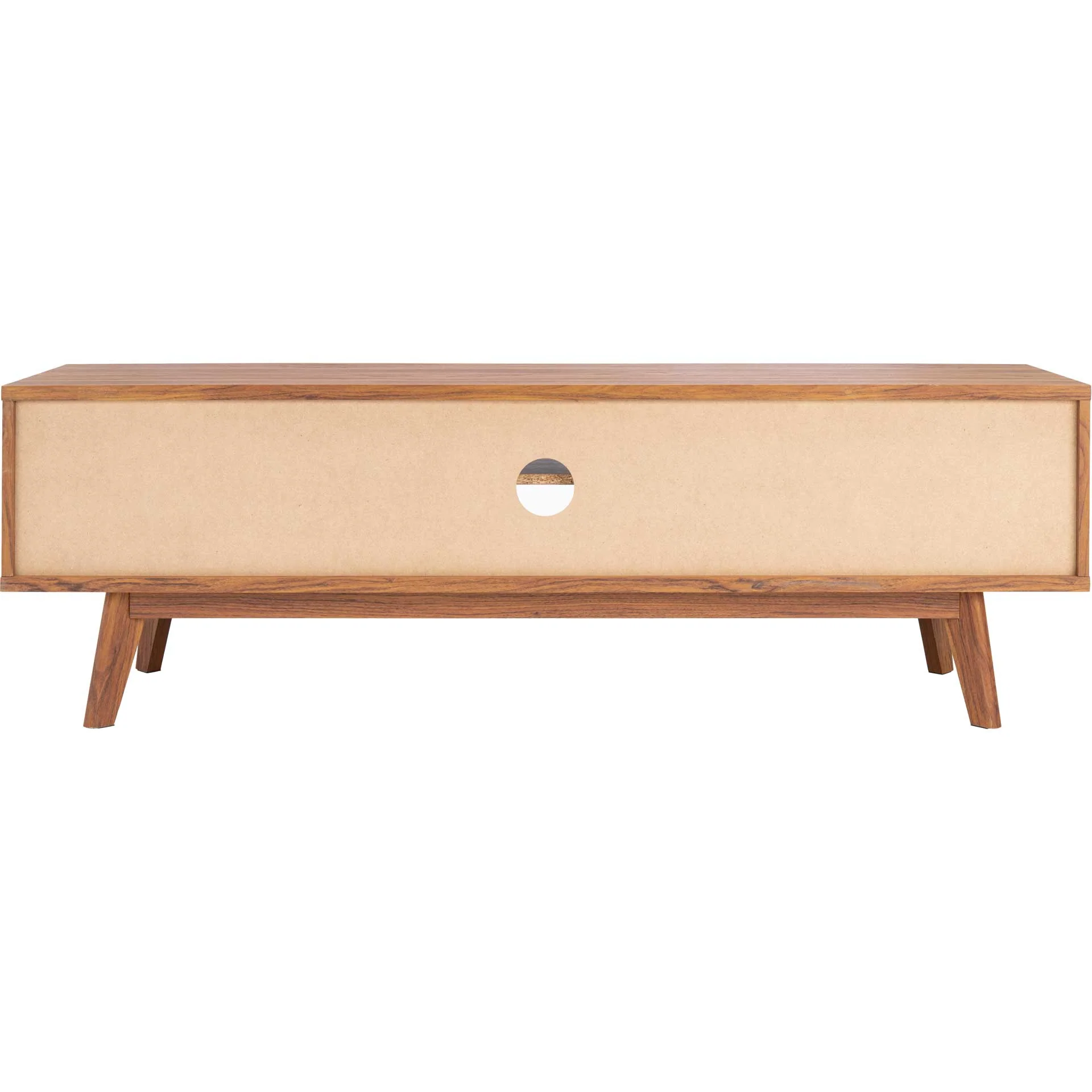 Esme 2 Shelf Media Stand Walnut - Image 4