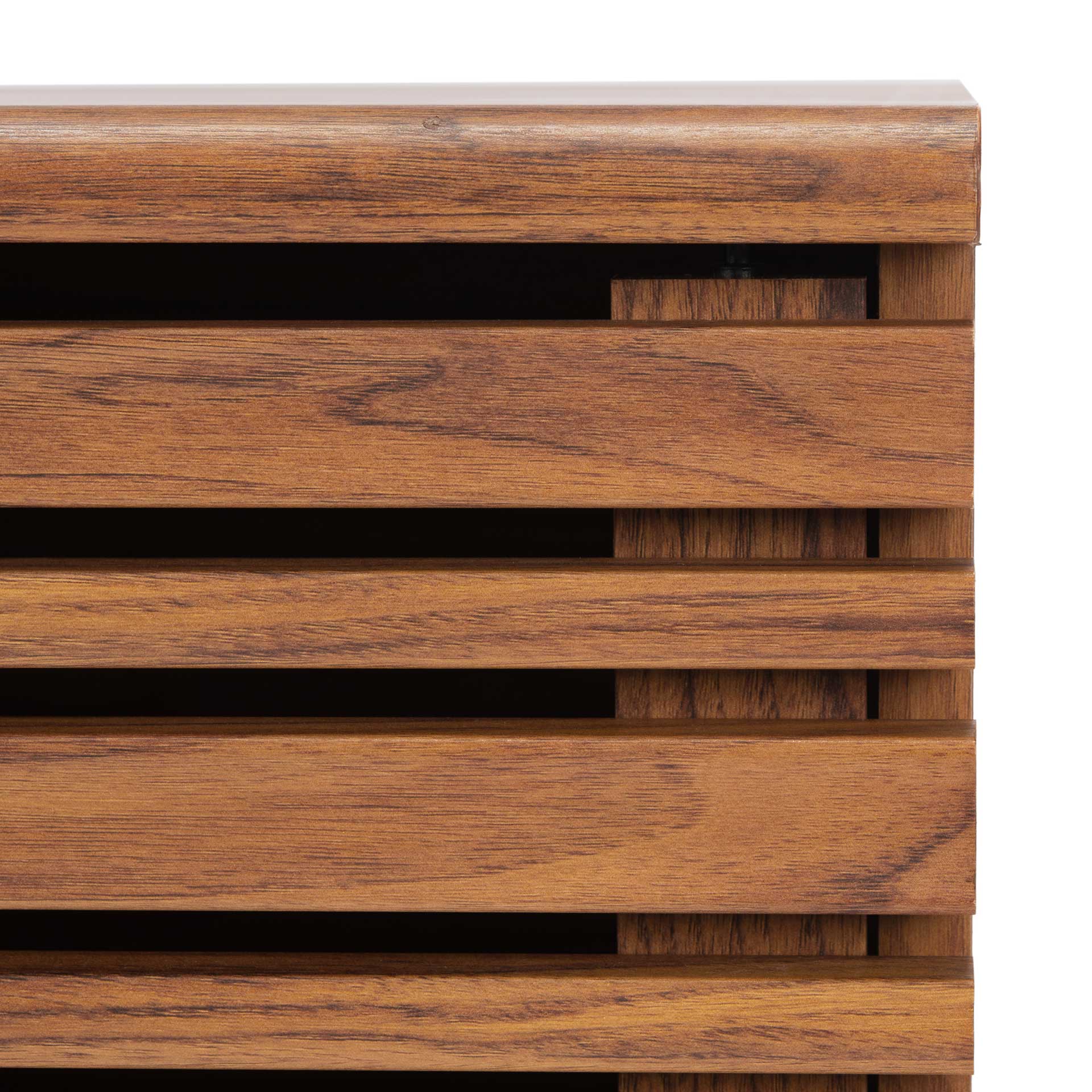 Esme 2 Shelf Media Stand Walnut - Image 5