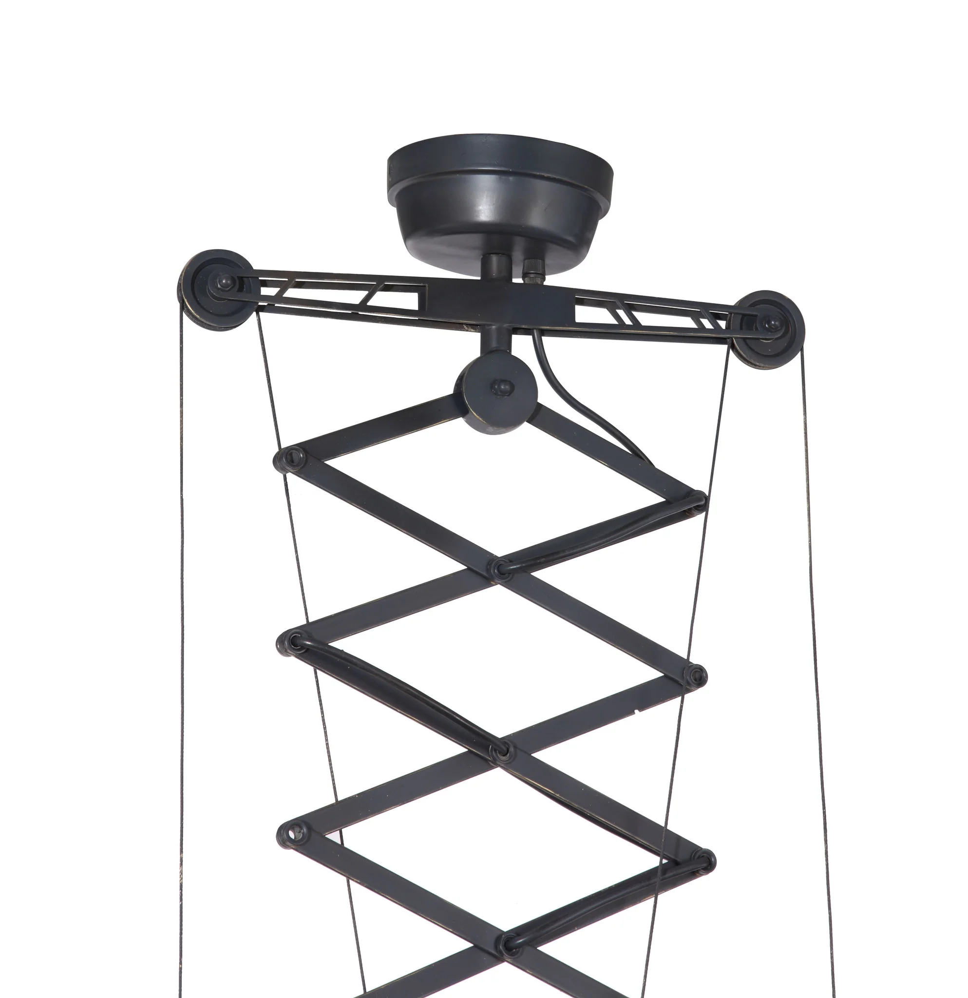 Esmeralda Ceiling Lamp Antique Black Gold - Image 3
