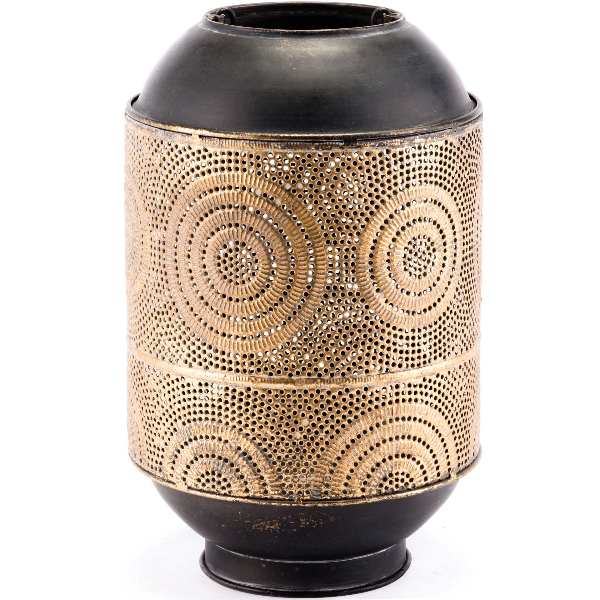 Espiral Candle Holder Antique Gold - Image 3