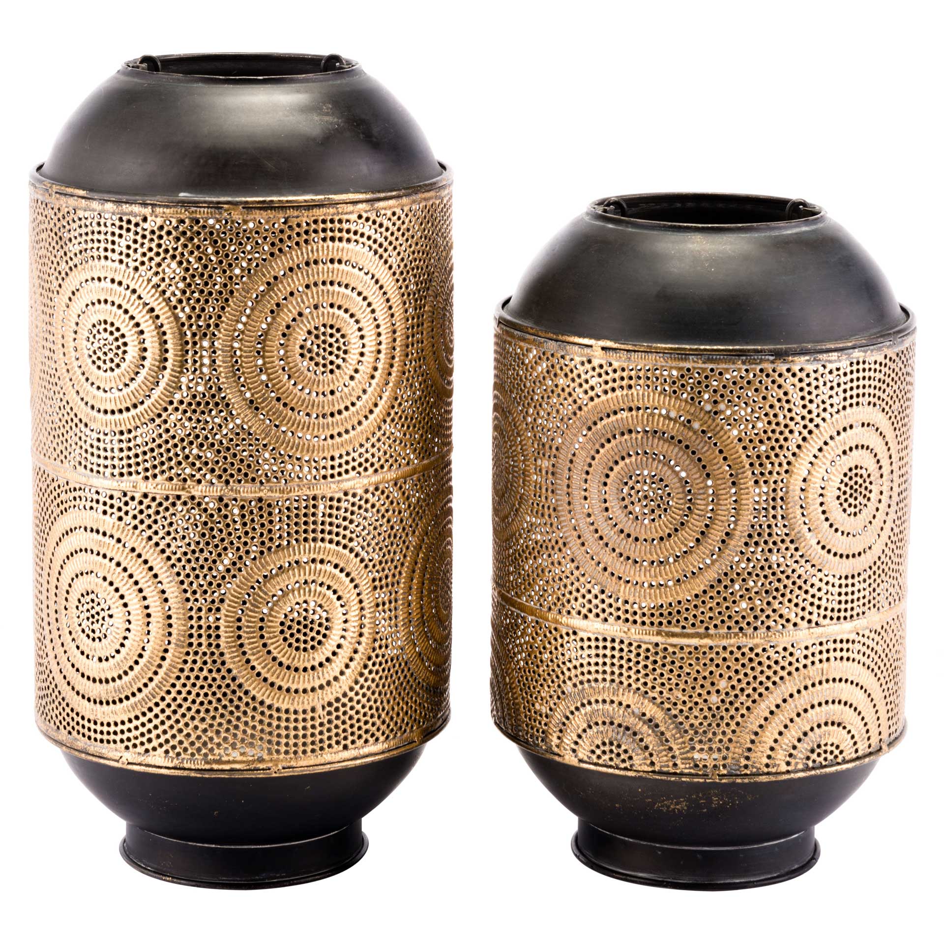 Espiral Candle Holder Antique Gold - Image 6