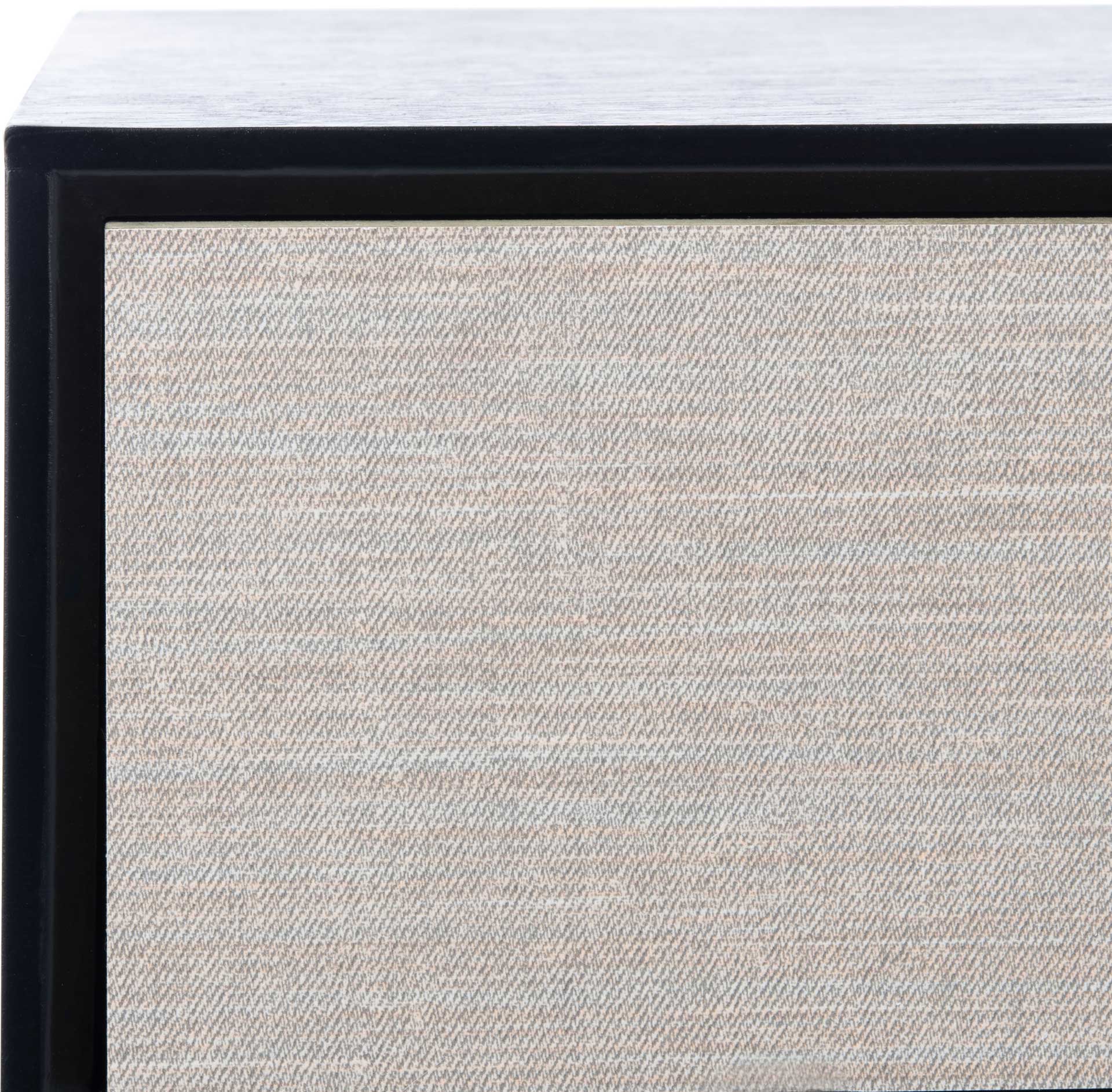 Esposito 2 Drawer Console Table Black - Image 5