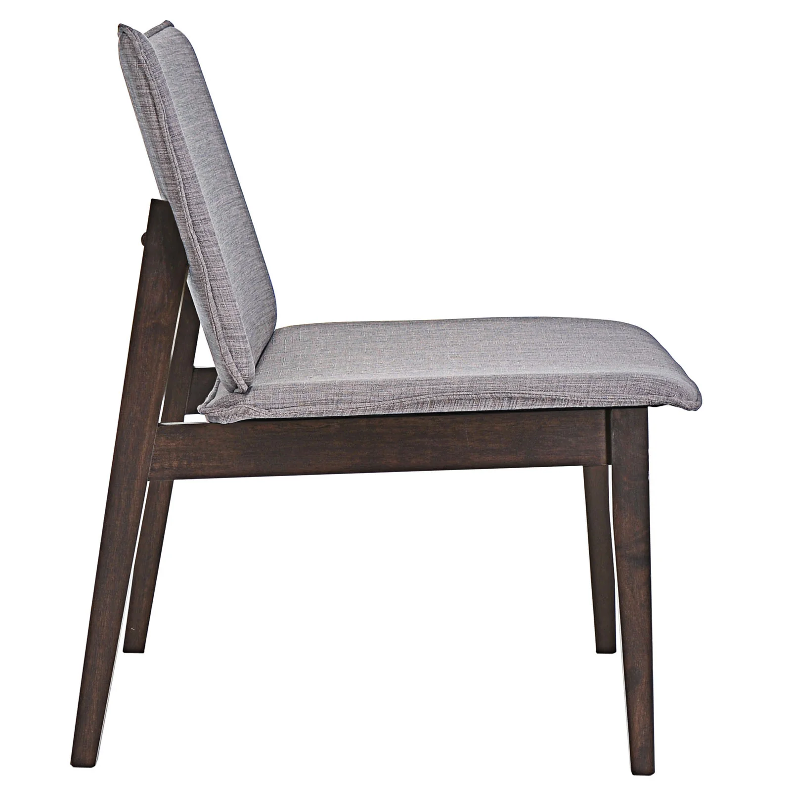 Estee Lounge Chair Walnut Gray - Image 2