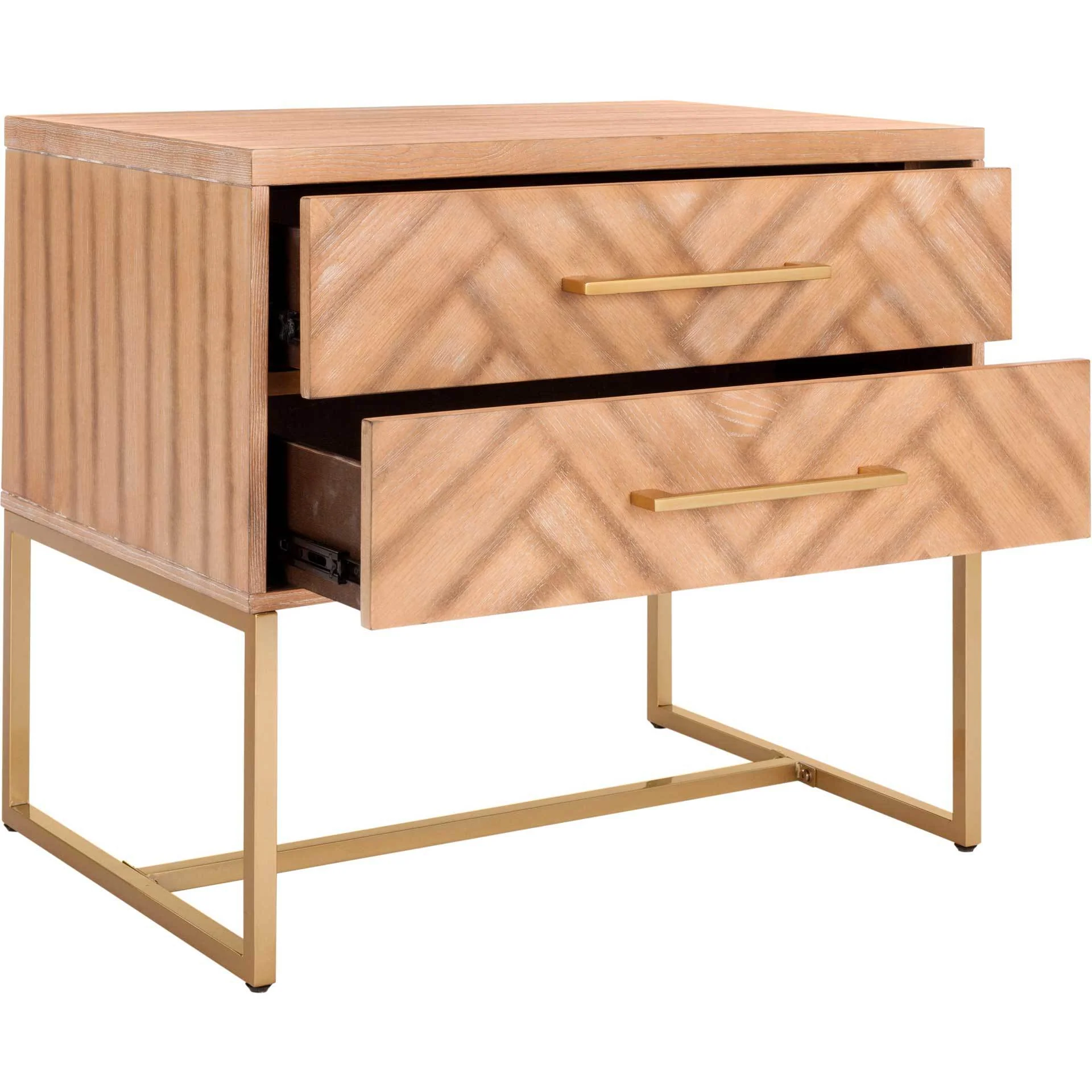 Esther Nightstand Rustic Oak - Image 2